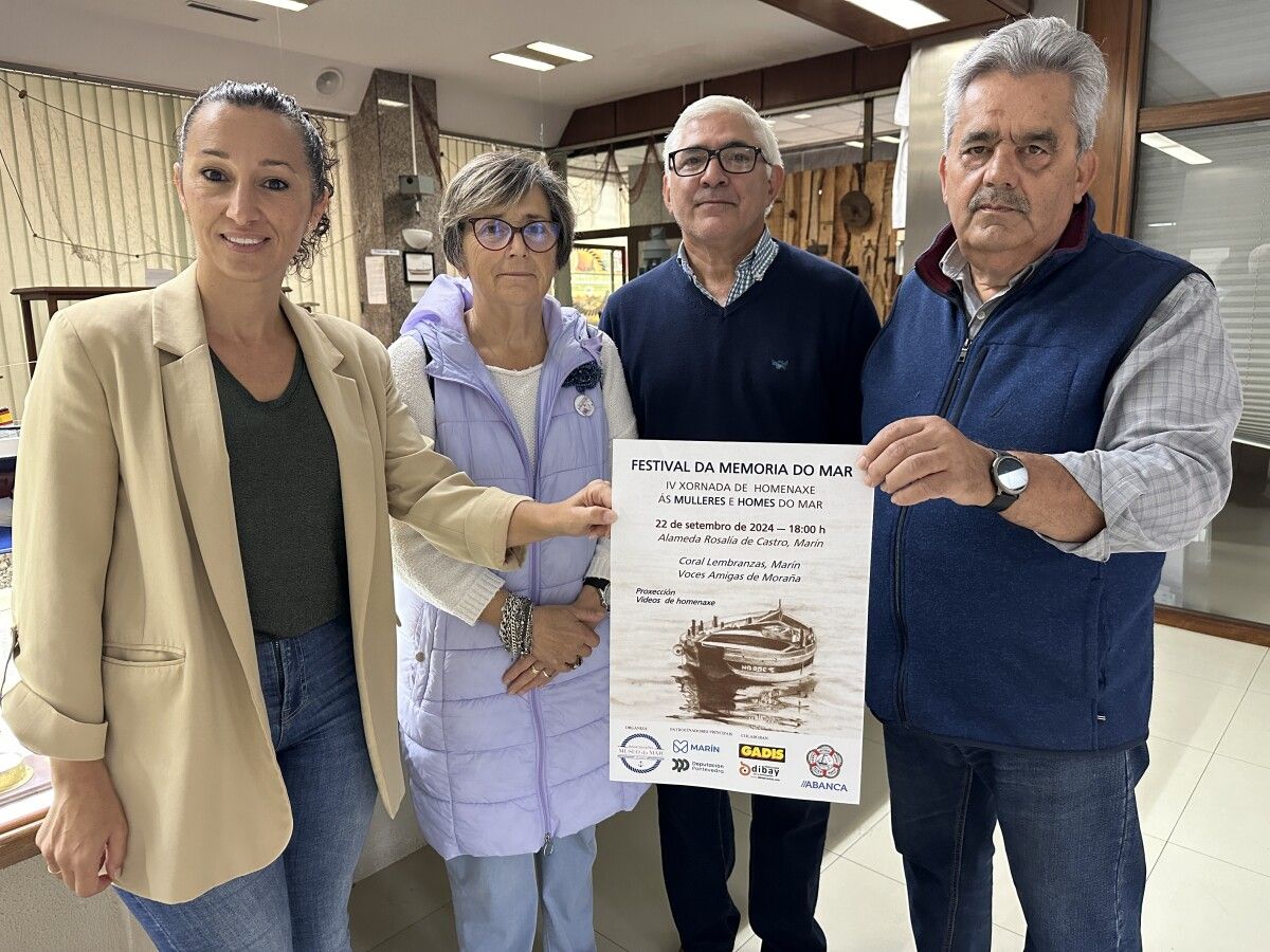Presentación del homenaje que se celebrará en el Museo do Mar