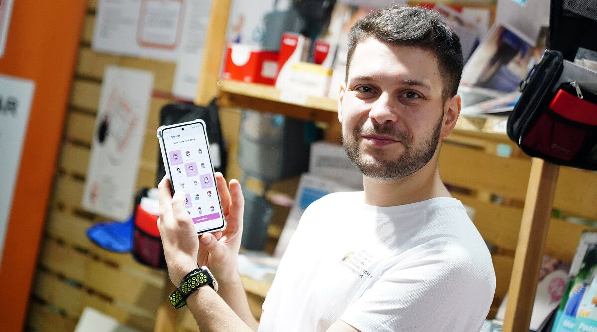 Alberto Ruibal Ojea amosa a app 'Asistente en Crohn'