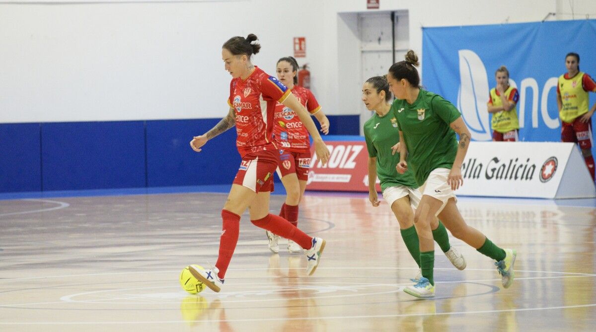 Partido de liga entre Poio Pescamar e CD Guadalcacín na Seca