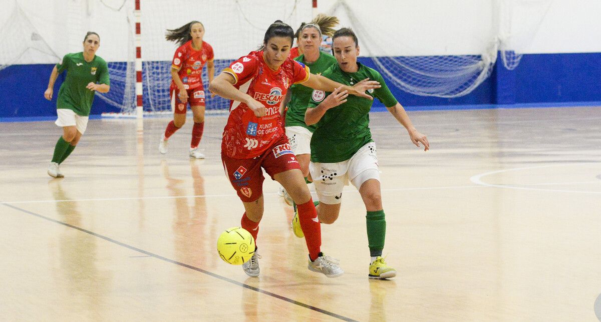 Partido de liga entre Poio Pescamar e CD Guadalcacín na Seca