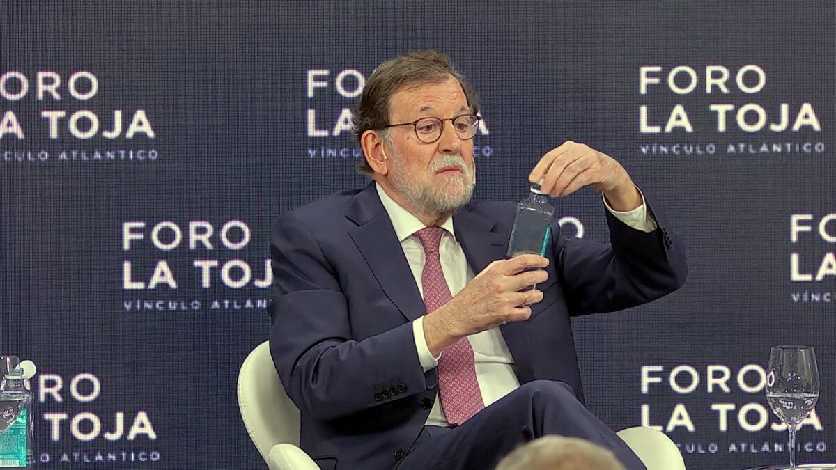 Mariano Rajoy durante a súa intervención no Foro La Toja