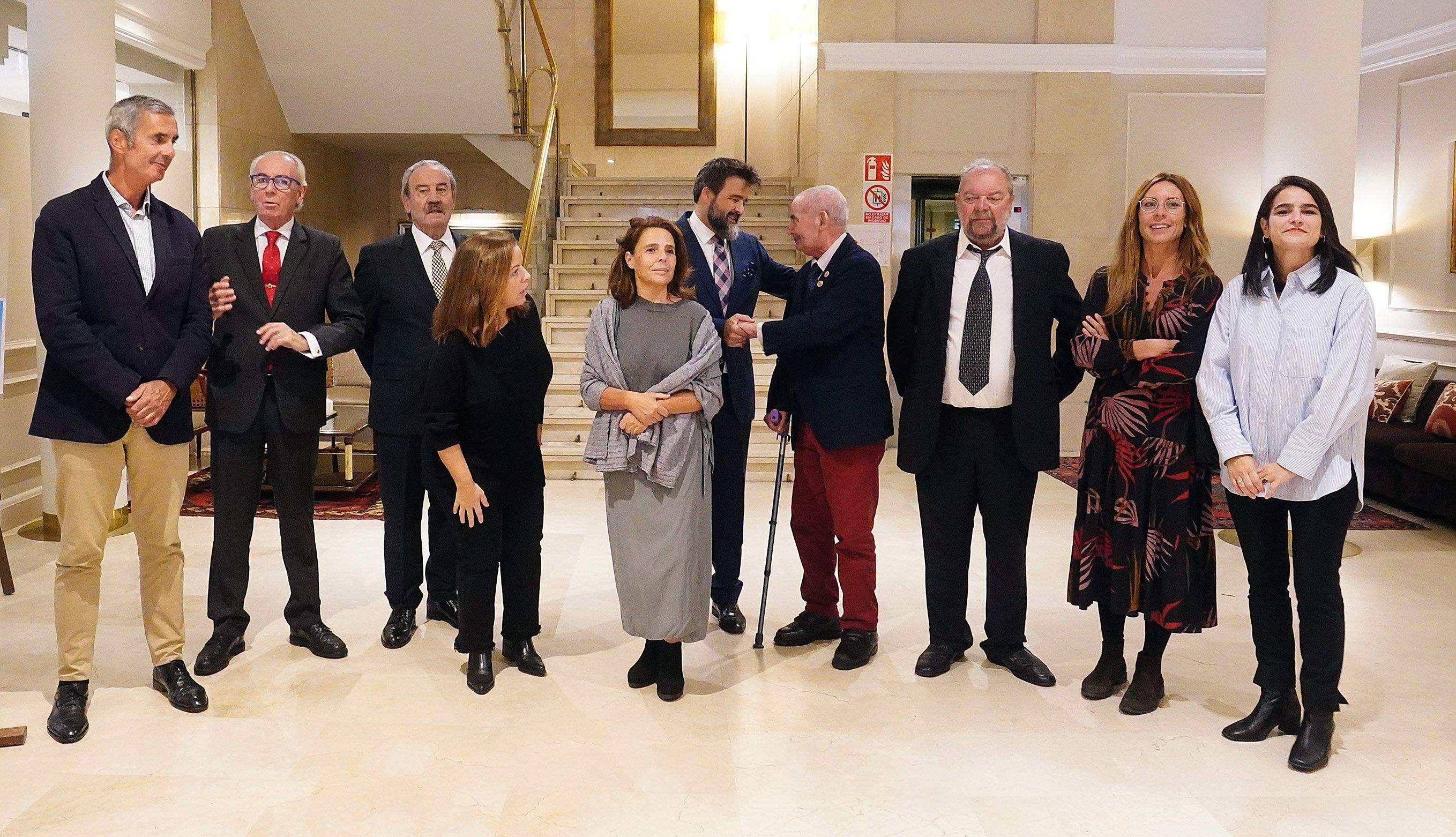 Homenaje a los nuevos socios de honor del Liceo Casino de Pontevedra Homenaje a los nuevos socios de honor del Liceo Casino de Pontevedra