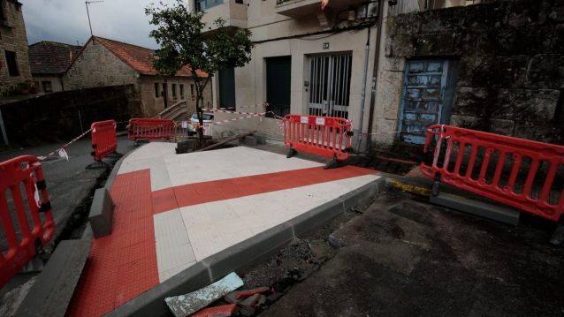 Obras de accesibilidade no Campo da Torre Obras de accesibilidade no Campo da Torre