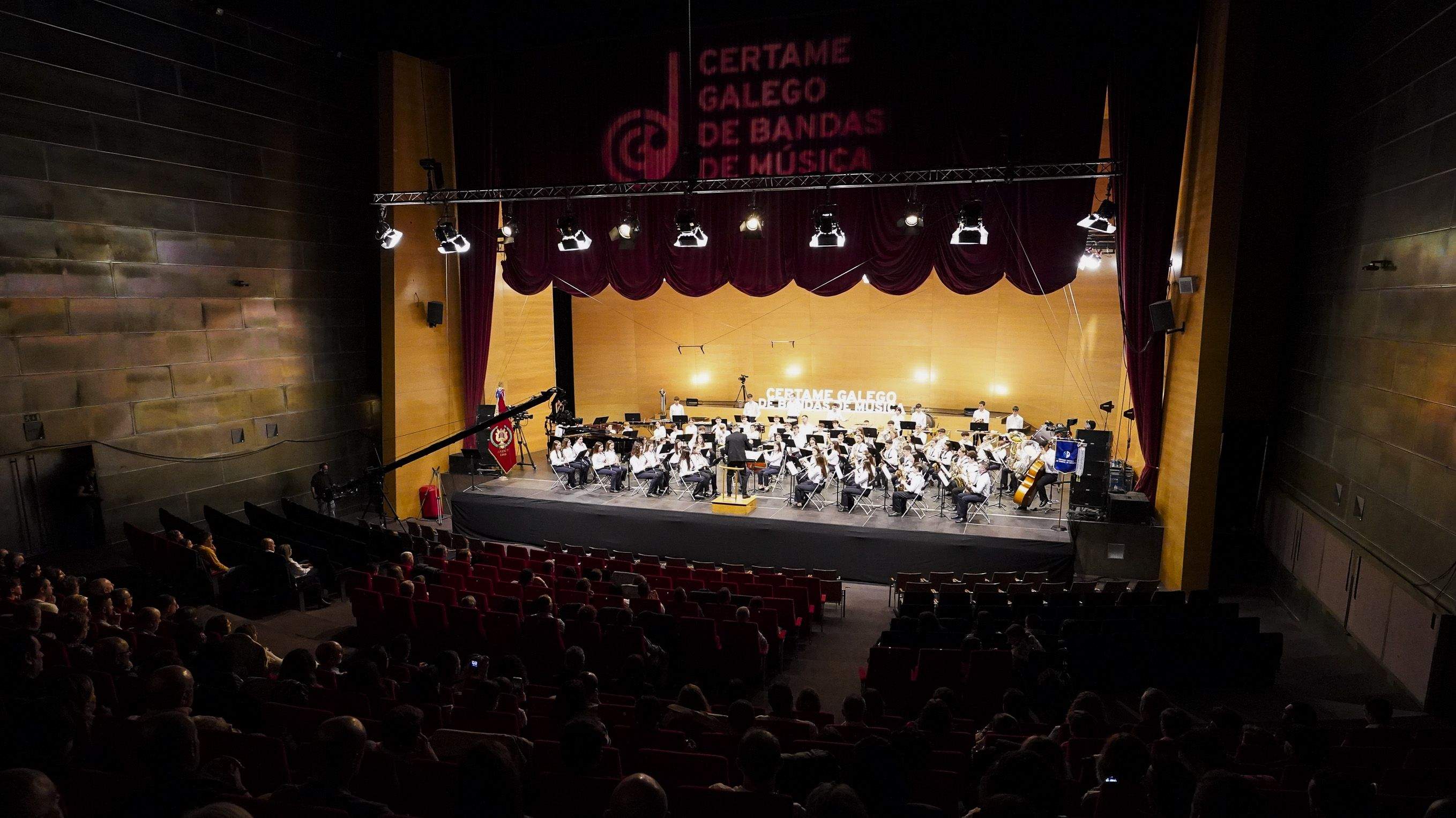 XVII Certame Galego de Bandas de Música no Pazo da Cultura