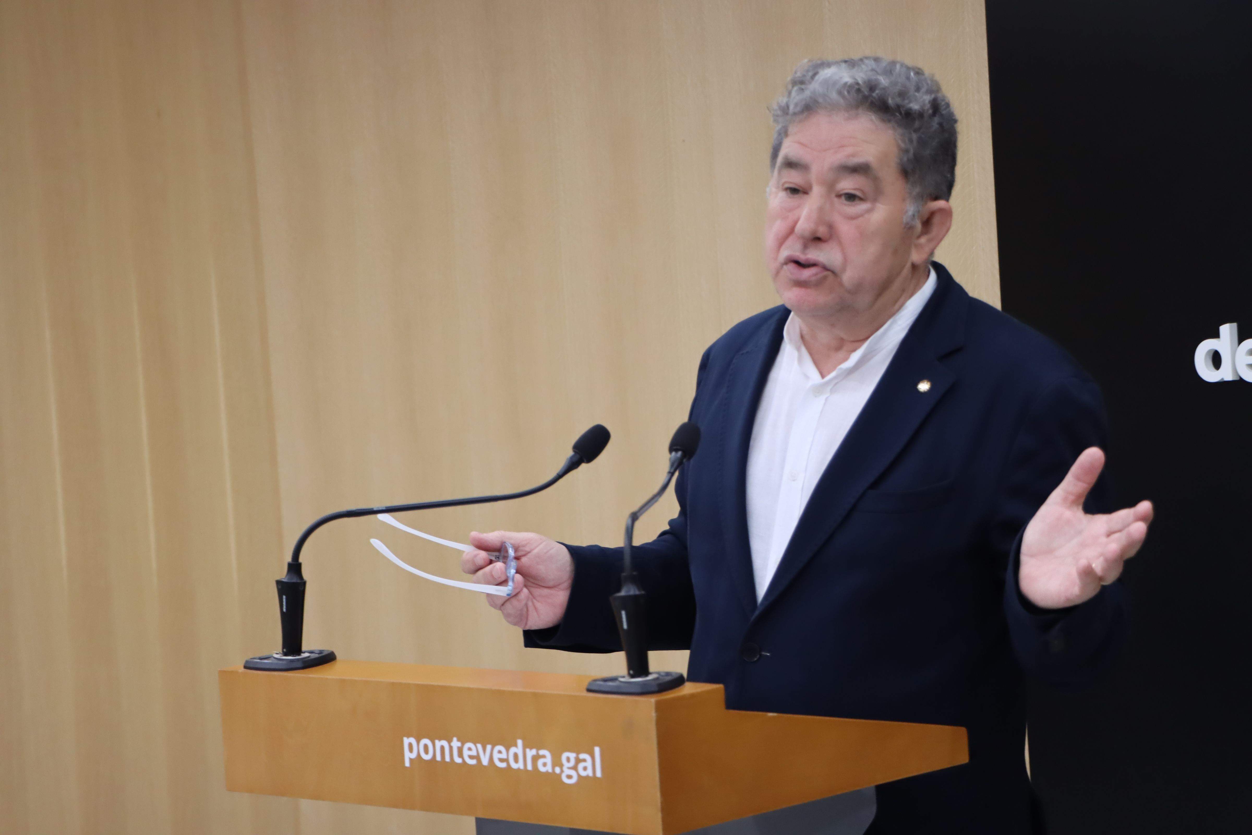 Miguel Anxo Fernández Lores, alcalde de Pontevedra