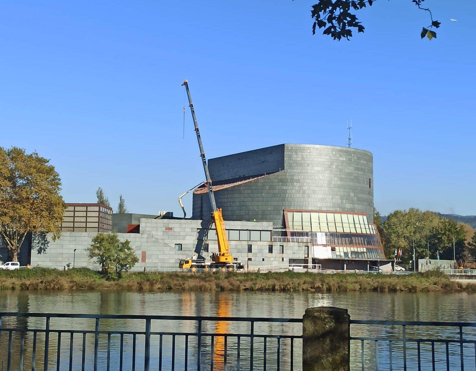 Obras en el Pazo da Cultura