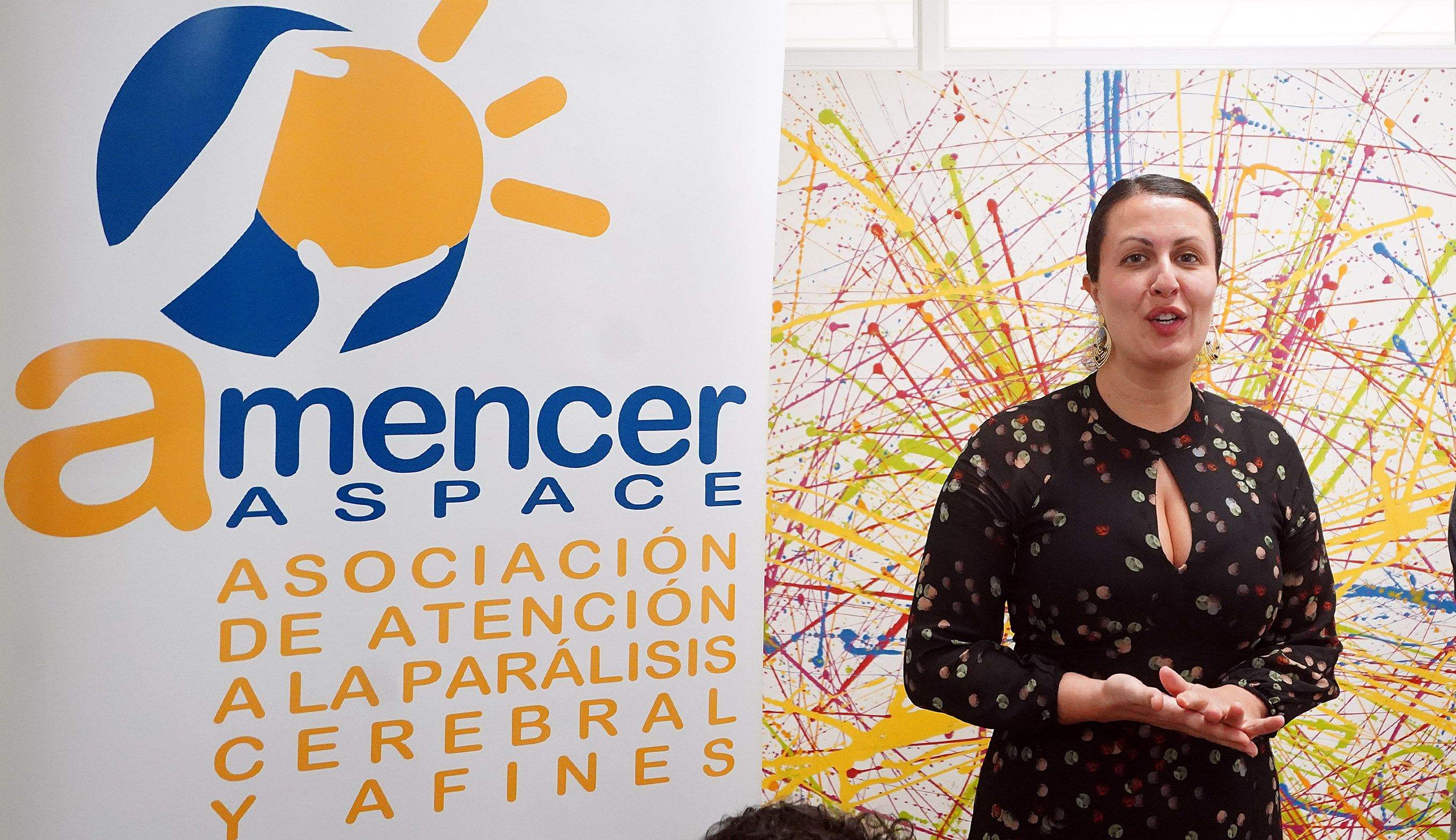 Actividad realizada en la sede de Amencer-ASPACE en Pontevedra para mostrar el funcionamiento del primer exoesqueleto pediátrico