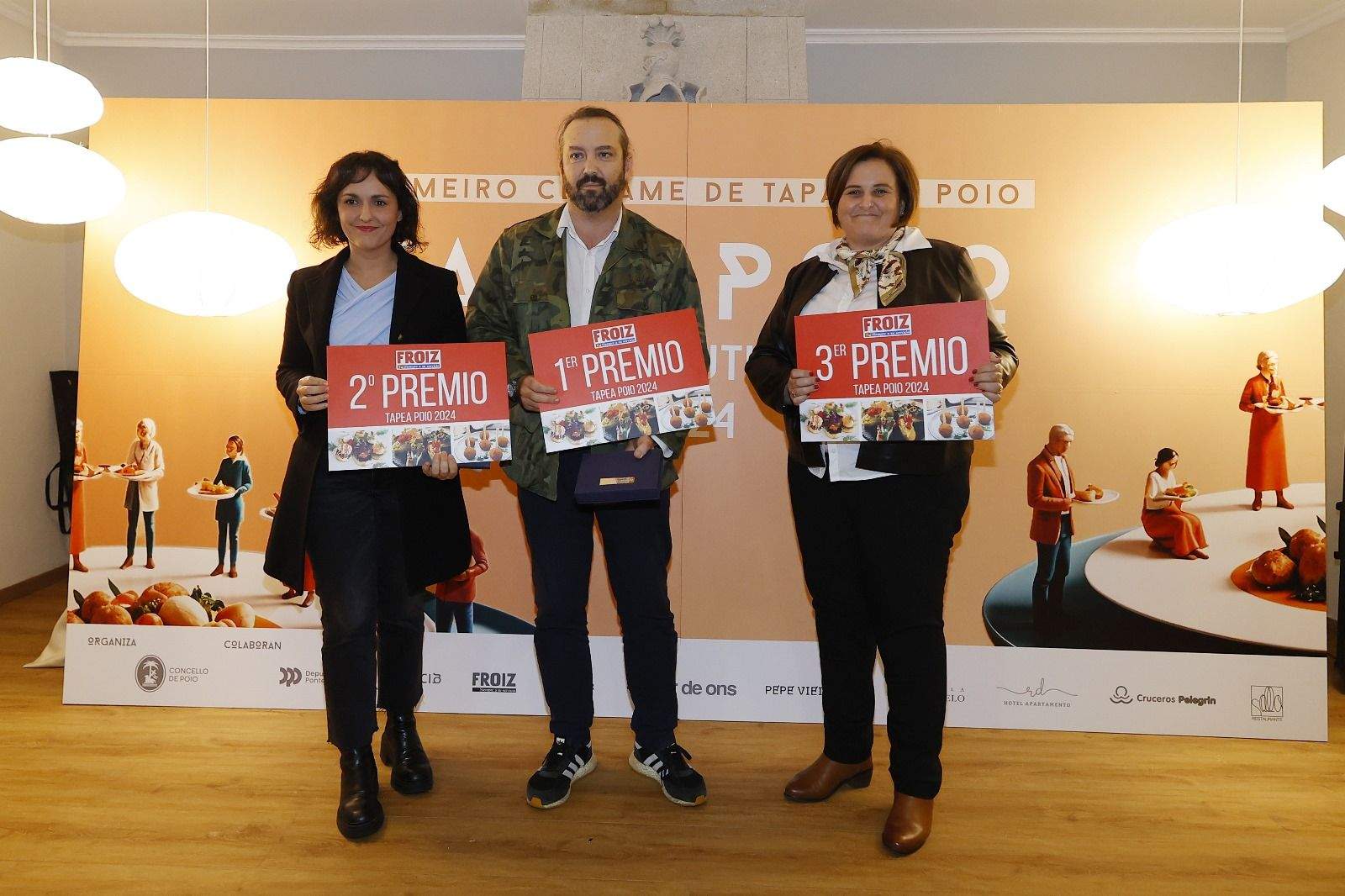 Premiados no primeiro certame Tapea Poio