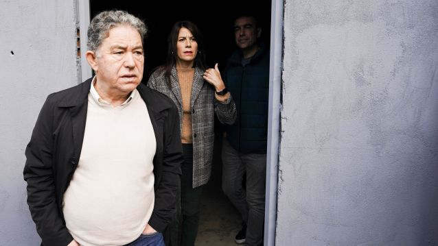 O alcalde de Pontevedra coa conselleira de Vivenda, María Martínez Allegue