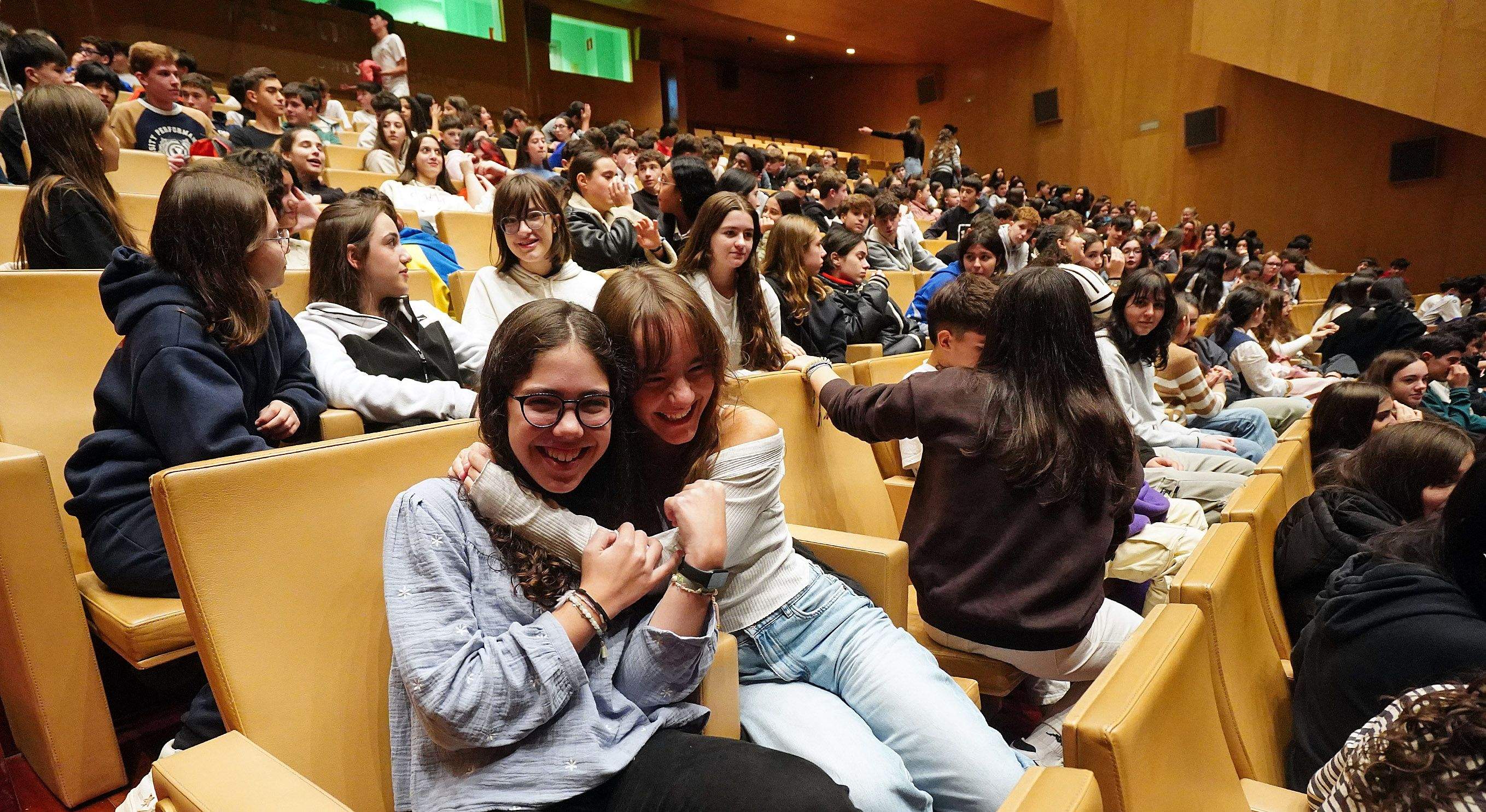 Representación de la obra "Soños" en el auditorio de Afundación Representación de la obra "Soños" en el auditorio de Afundación