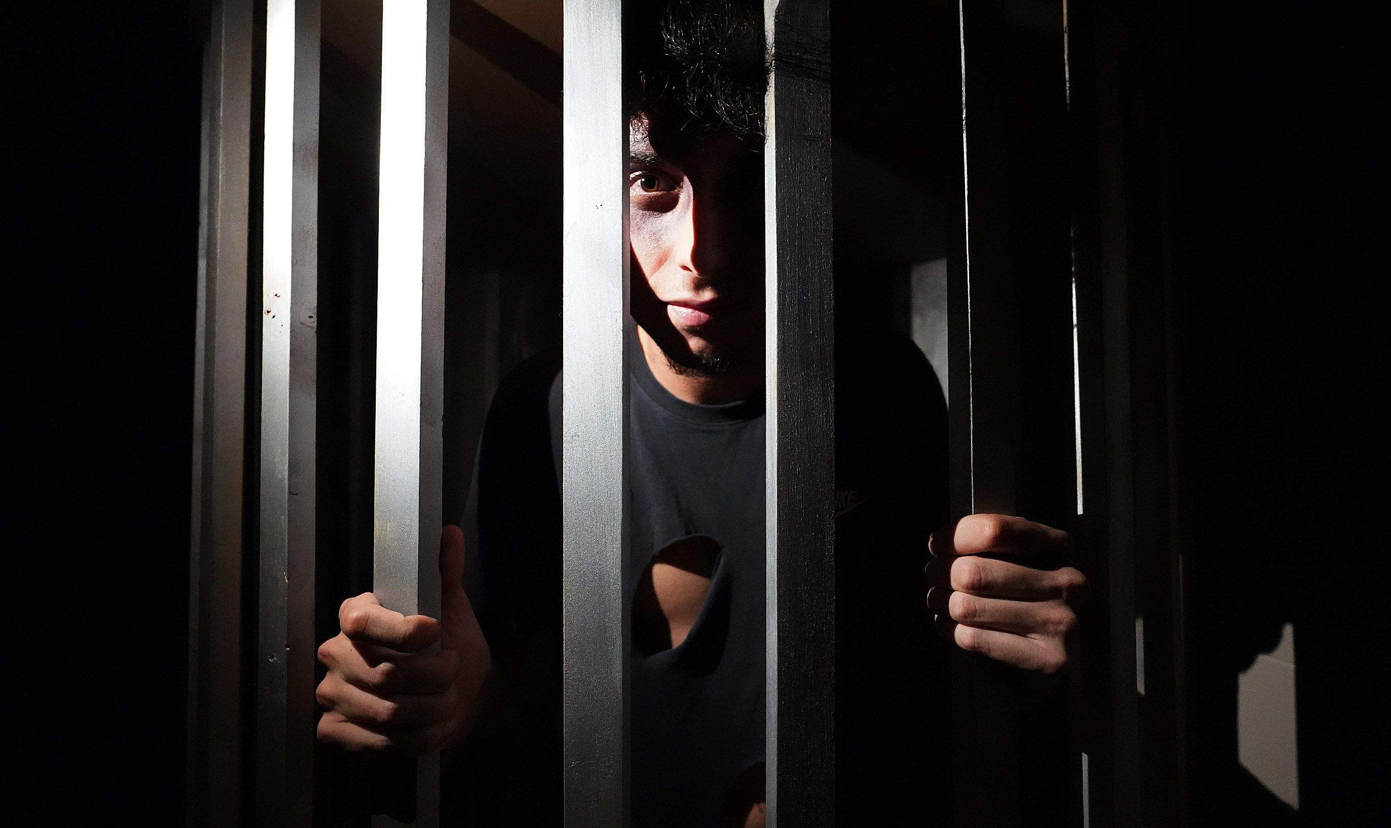 "Túnel do Terror" no IES Sánchez Cantón