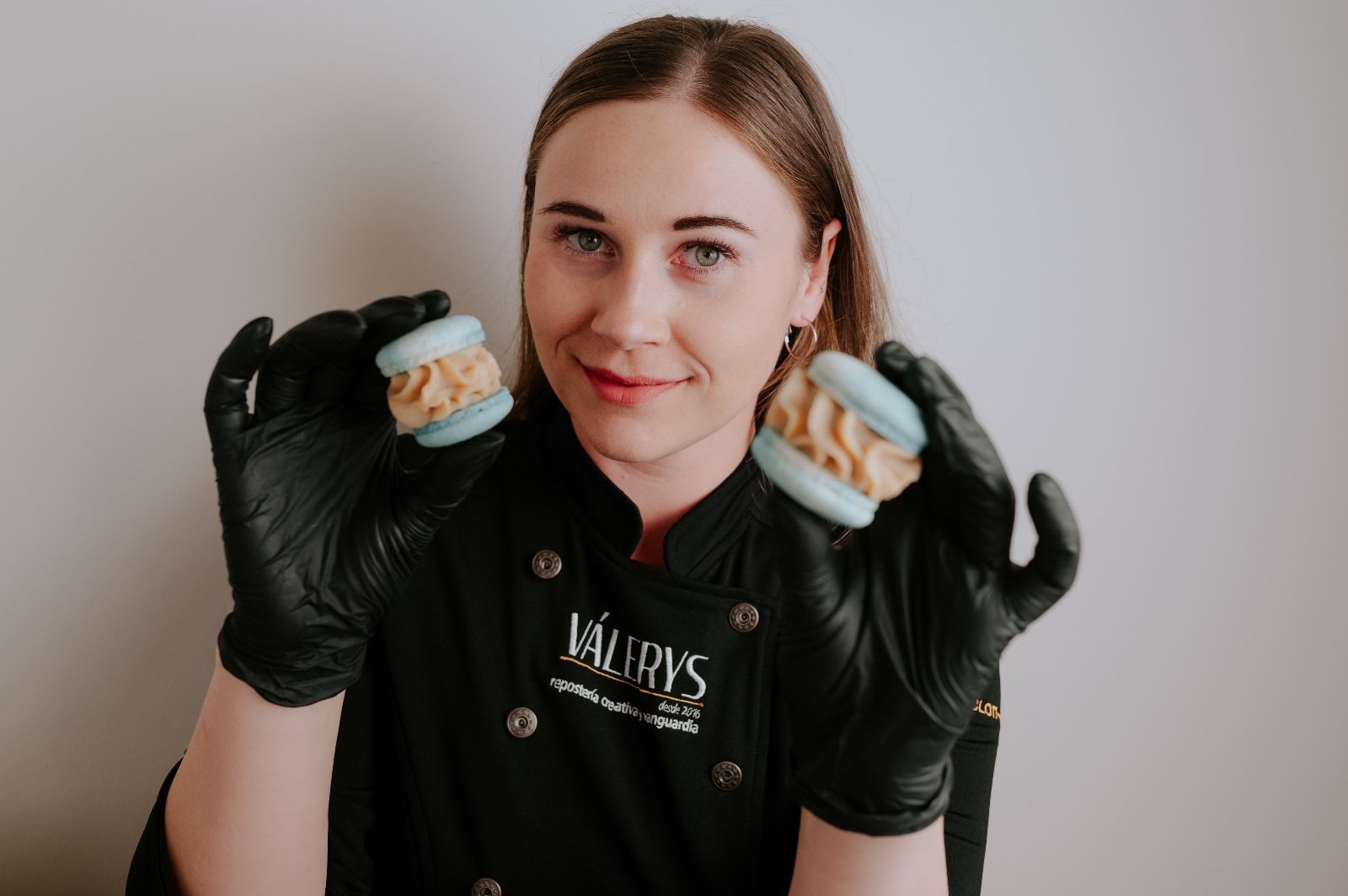 Valeria Khamutynska, pasteleira profesional