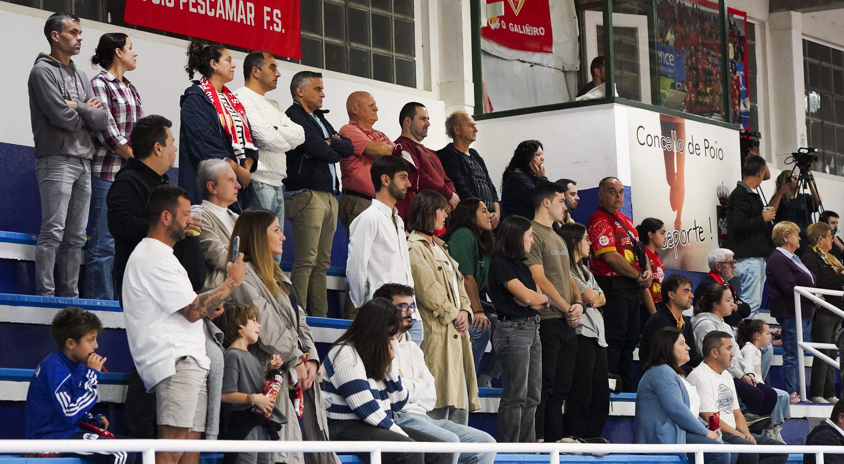 Partido entre Poio Pescamar e Atlético Torcal Partido entre Poio Pescamar e Atlético Torcal