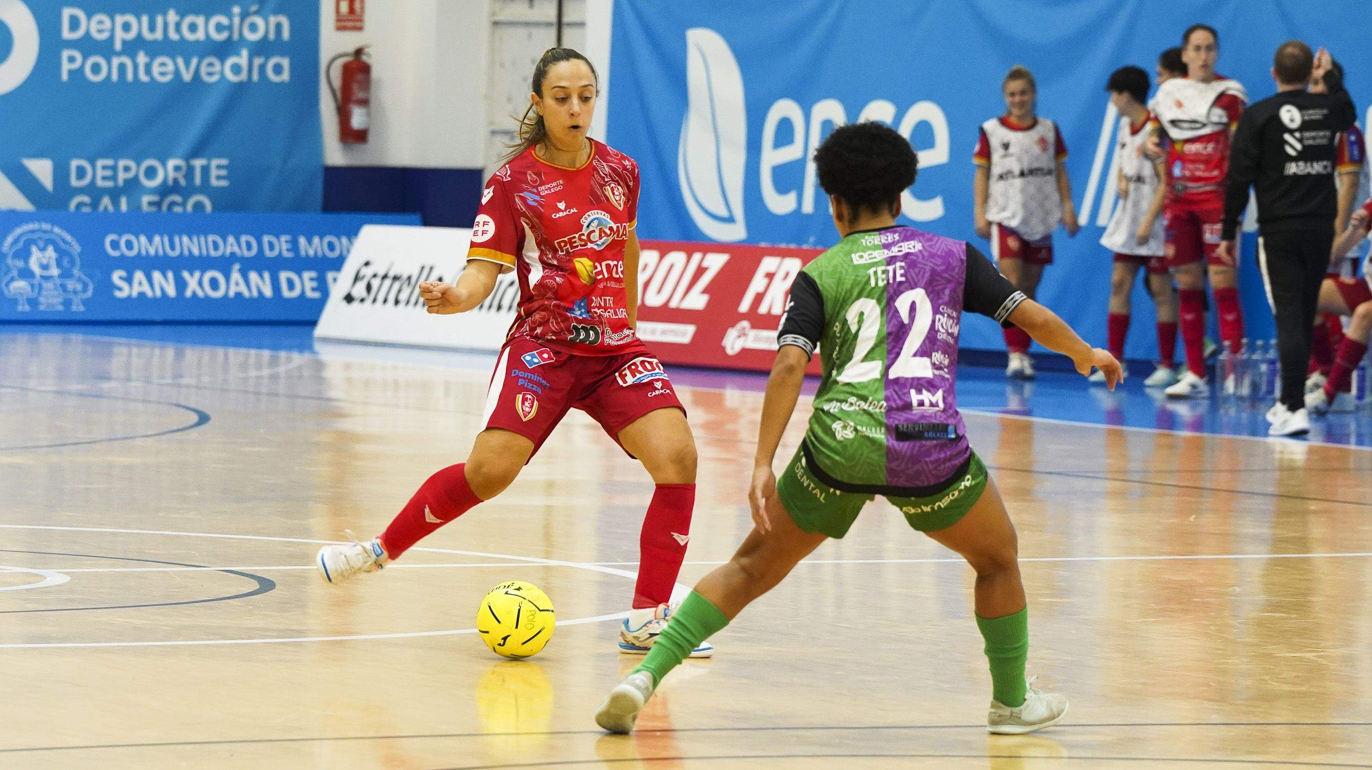 Partido entre Poio Pescamar e Atlético Torcal Partido entre Poio Pescamar e Atlético Torcal