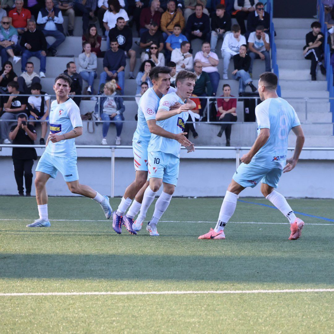 Iñaki, en el partido entre Barbadás y Arosa