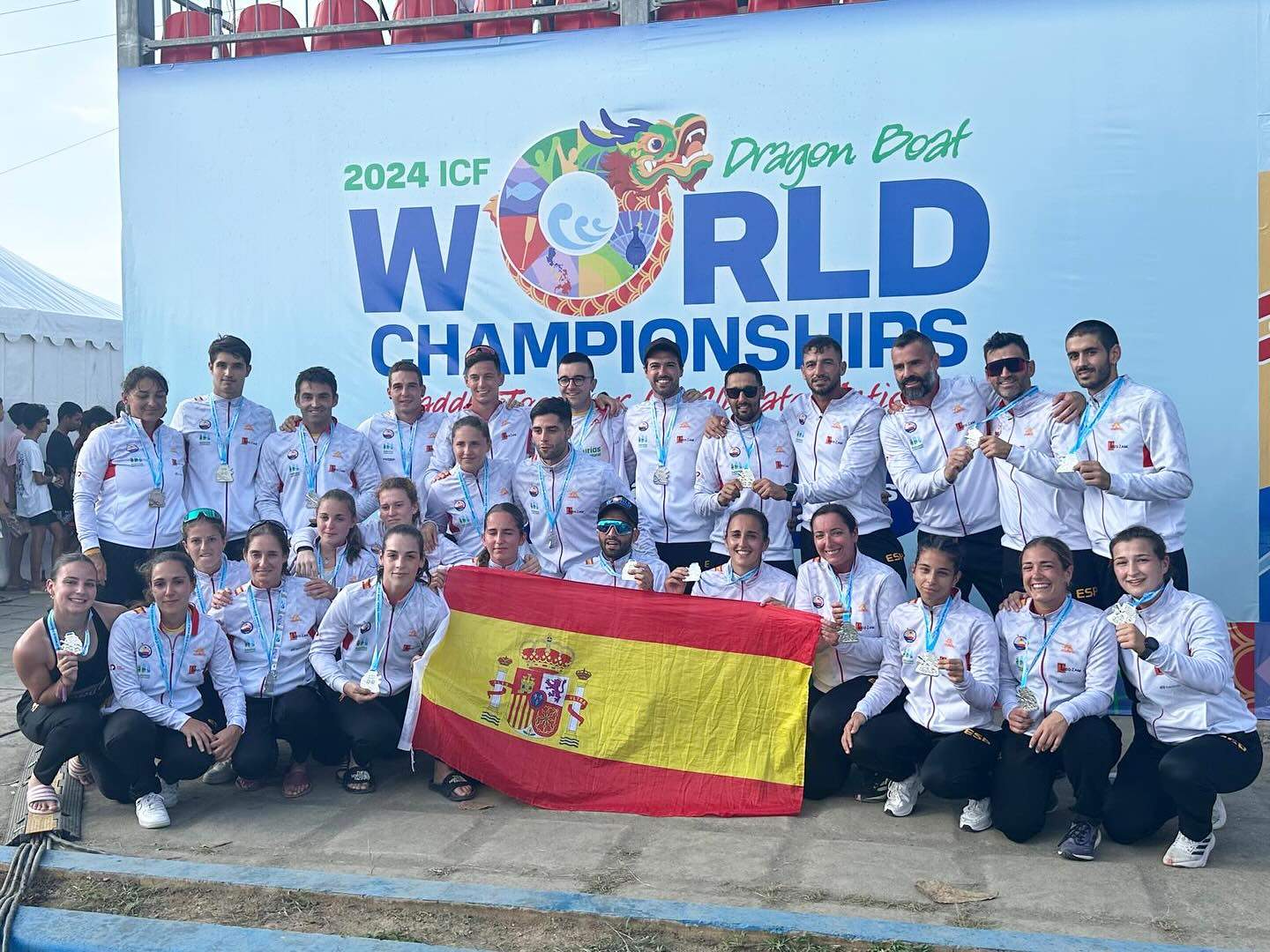Selección Española no Mundial de Dragon Boat en Filipinas