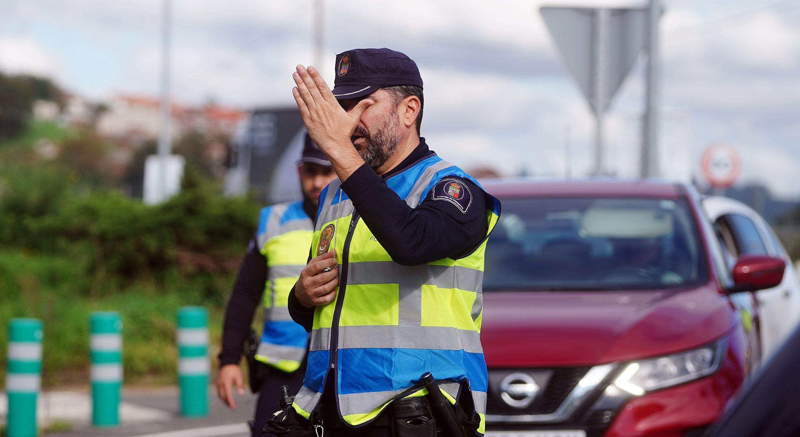 Control da Policía Local de Vilagarcía