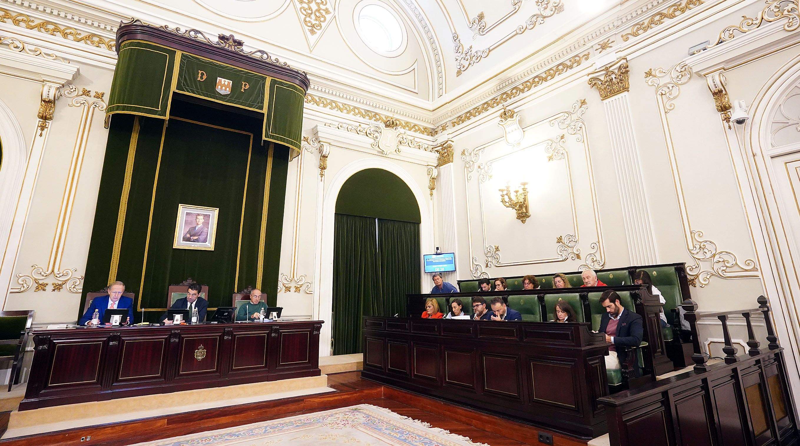 Pleno da Deputación de Pontevedra