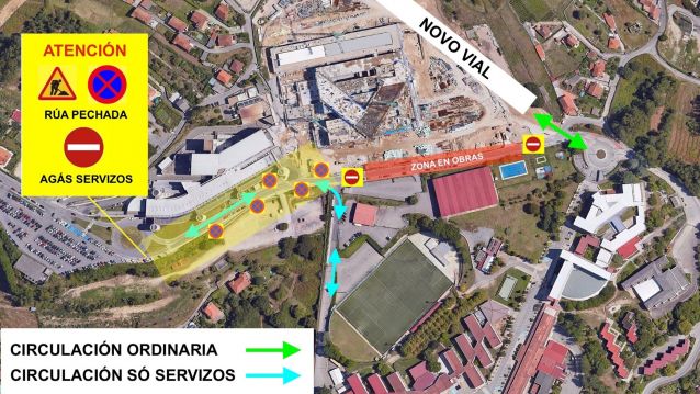 Corte de tráfico en Avenida Montecelo