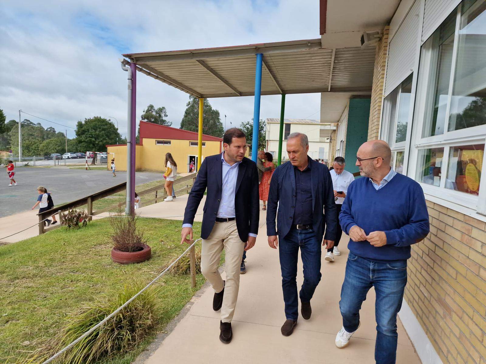 Visita al CEIP de Tenorio