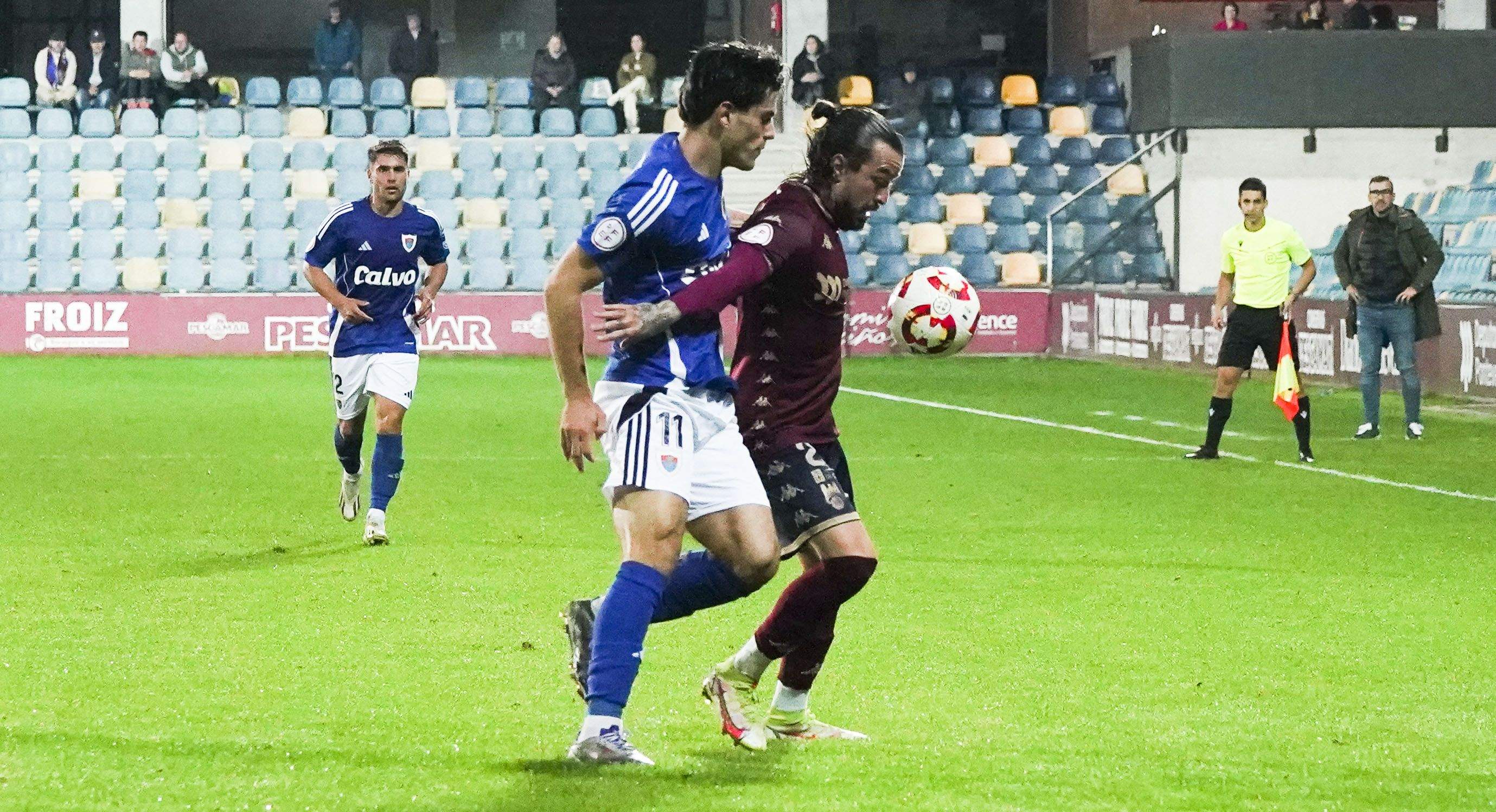 Jornada de liga entre Pontevedra y Bergantiños en Pasarón Jornada de liga entre Pontevedra y Bergantiños en Pasarón