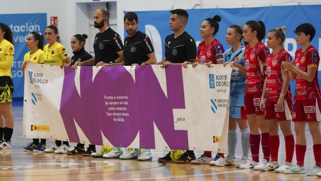 Partido de liga entre Poio Perscamar e Futsi Atlético na Seca Partido de liga entre Poio Perscamar e Futsi Atlético na Seca
