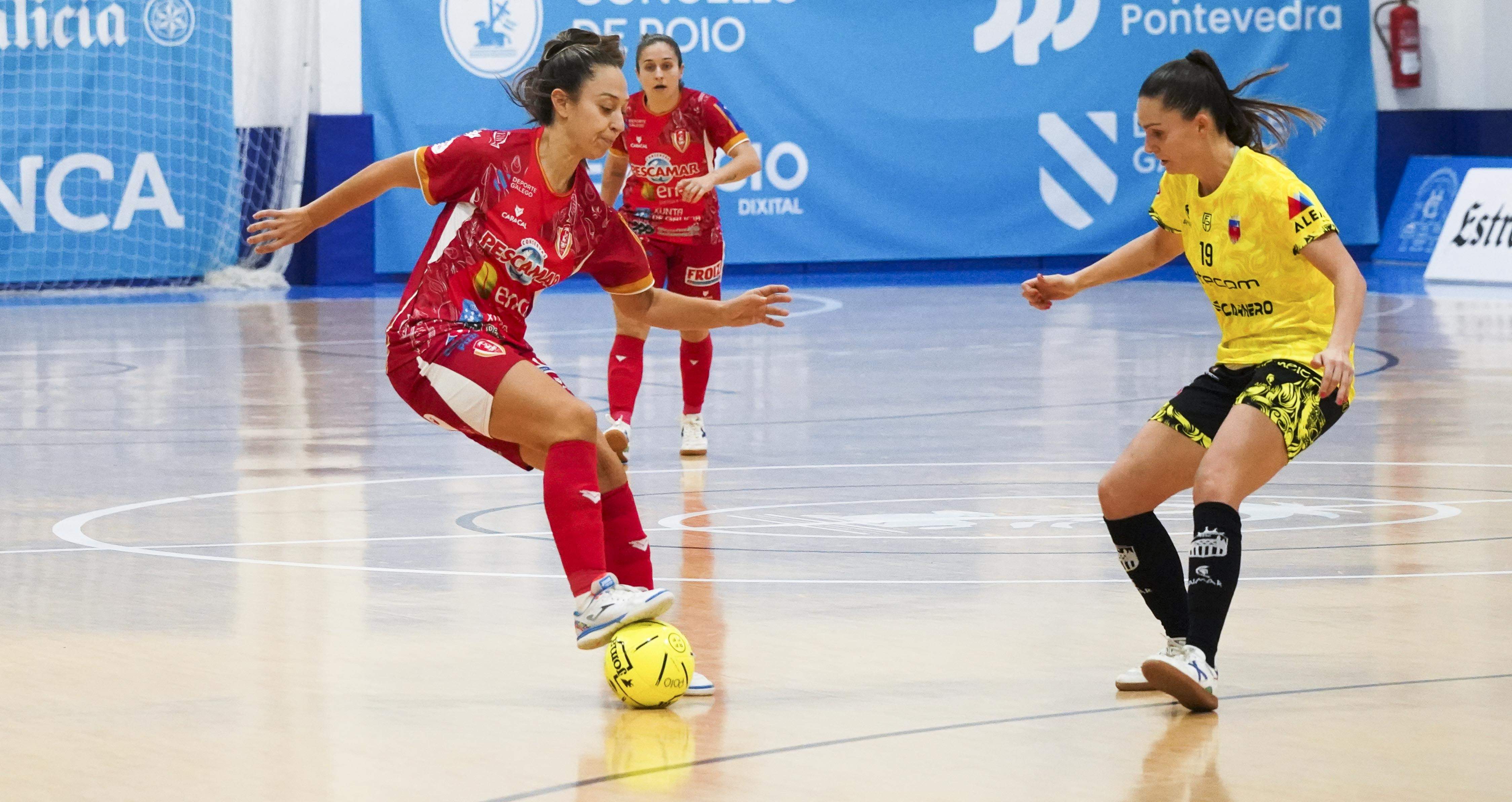 Partido de liga entre Poio Perscamar e Futsi Atlético na Seca Partido de liga entre Poio Perscamar e Futsi Atlético na Seca
