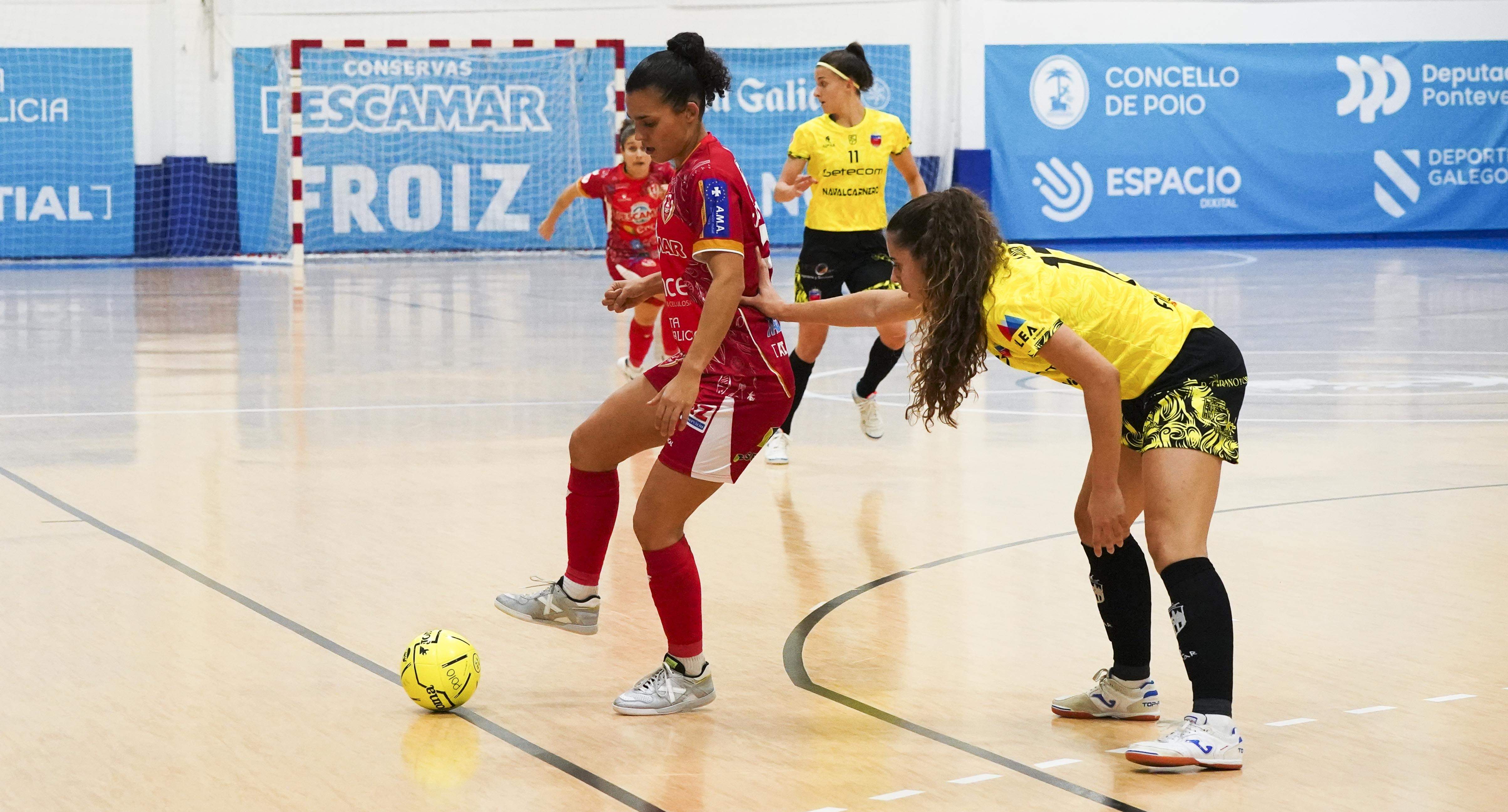 Partido de liga entre Poio Perscamar e Futsi Atlético na Seca Partido de liga entre Poio Perscamar e Futsi Atlético na Seca