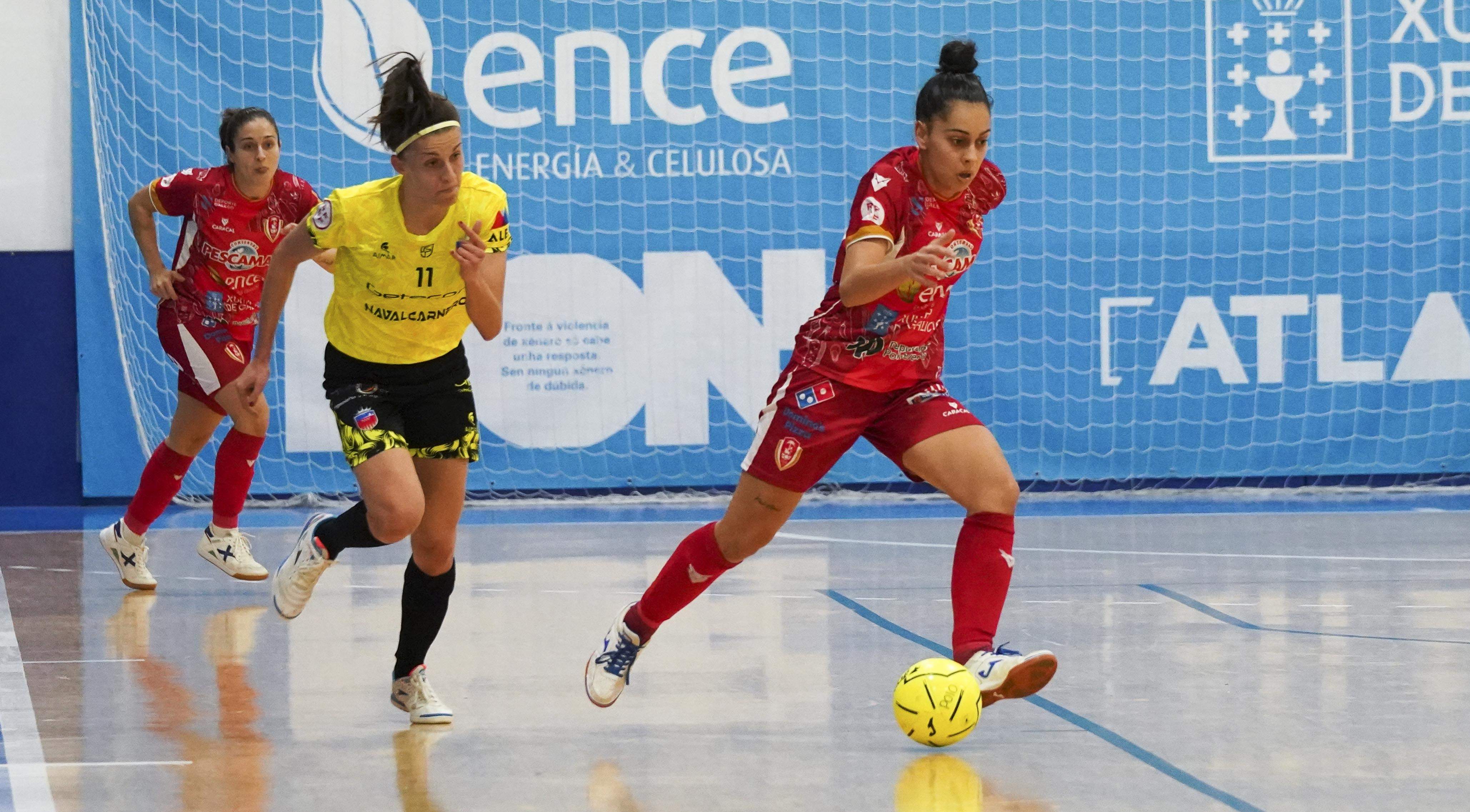 Partido de liga entre Poio Pescamar e Futsi Atlético na Seca Partido de liga entre Poio Pescamar e Futsi Atlético na Seca