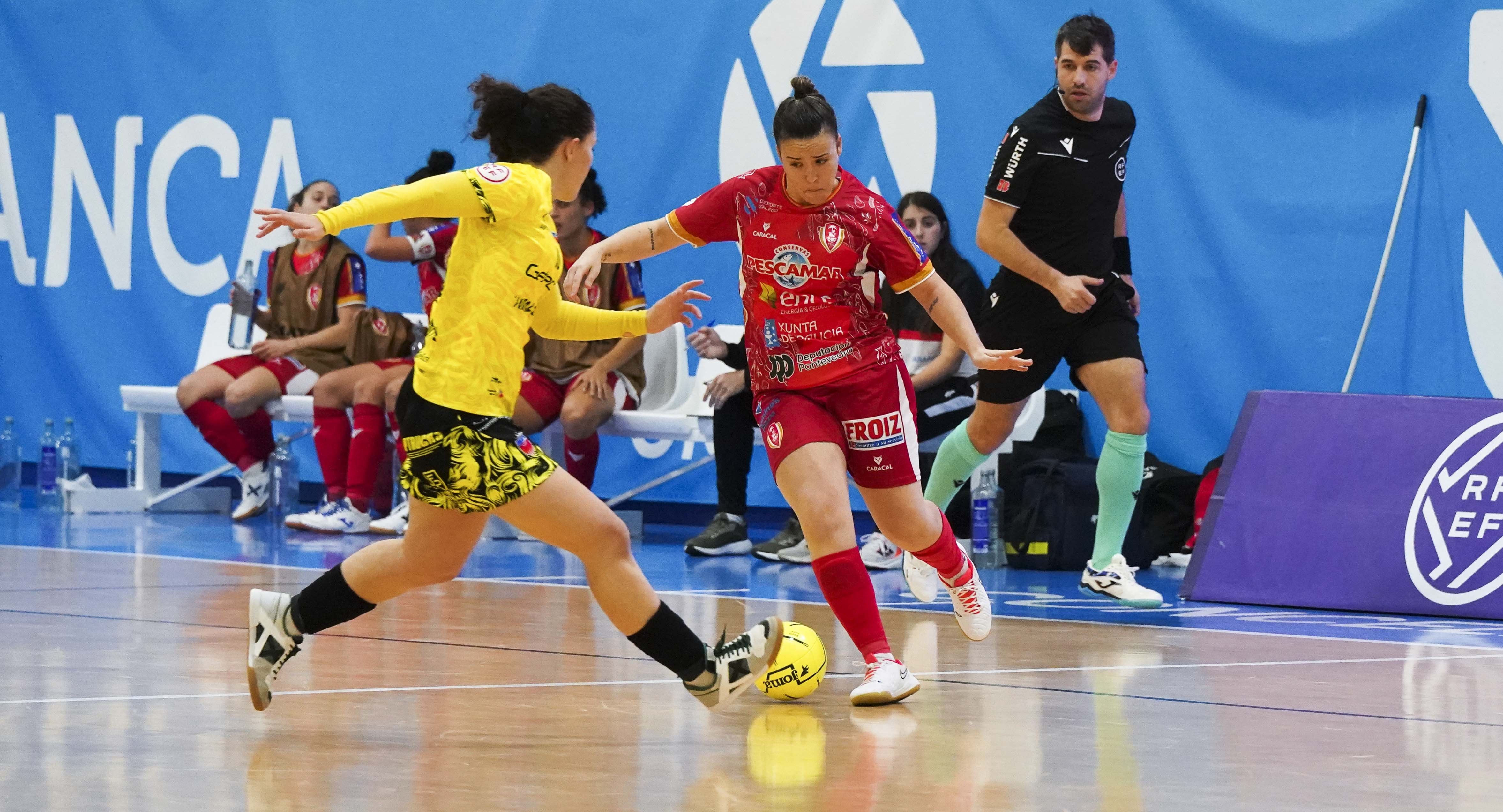 Partido de liga entre Poio Perscamar e Futsi Atlético na Seca Partido de liga entre Poio Perscamar e Futsi Atlético na Seca