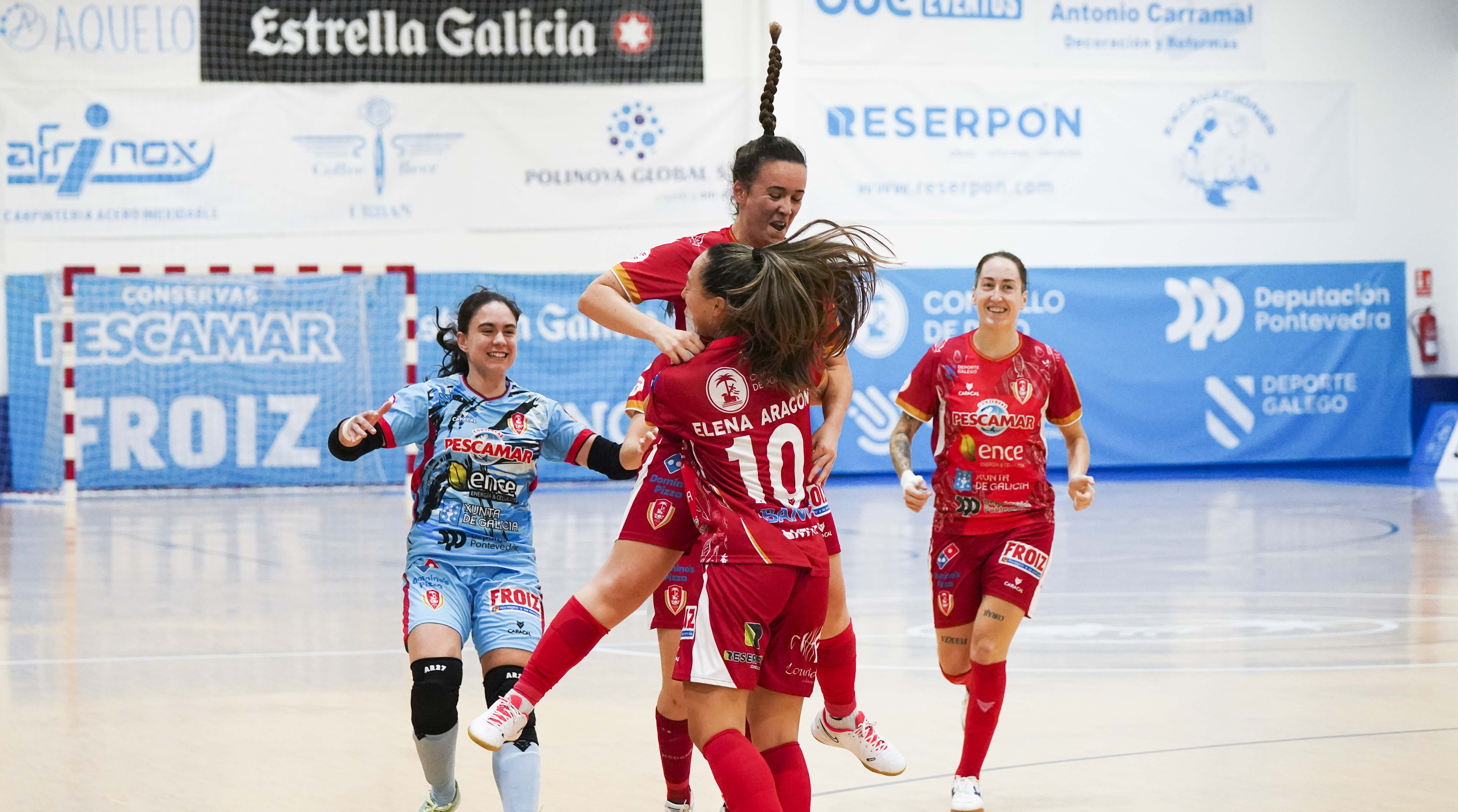Partido de liga entre Poio Perscamar e Futsi Atlético na Seca Partido de liga entre Poio Perscamar e Futsi Atlético na Seca