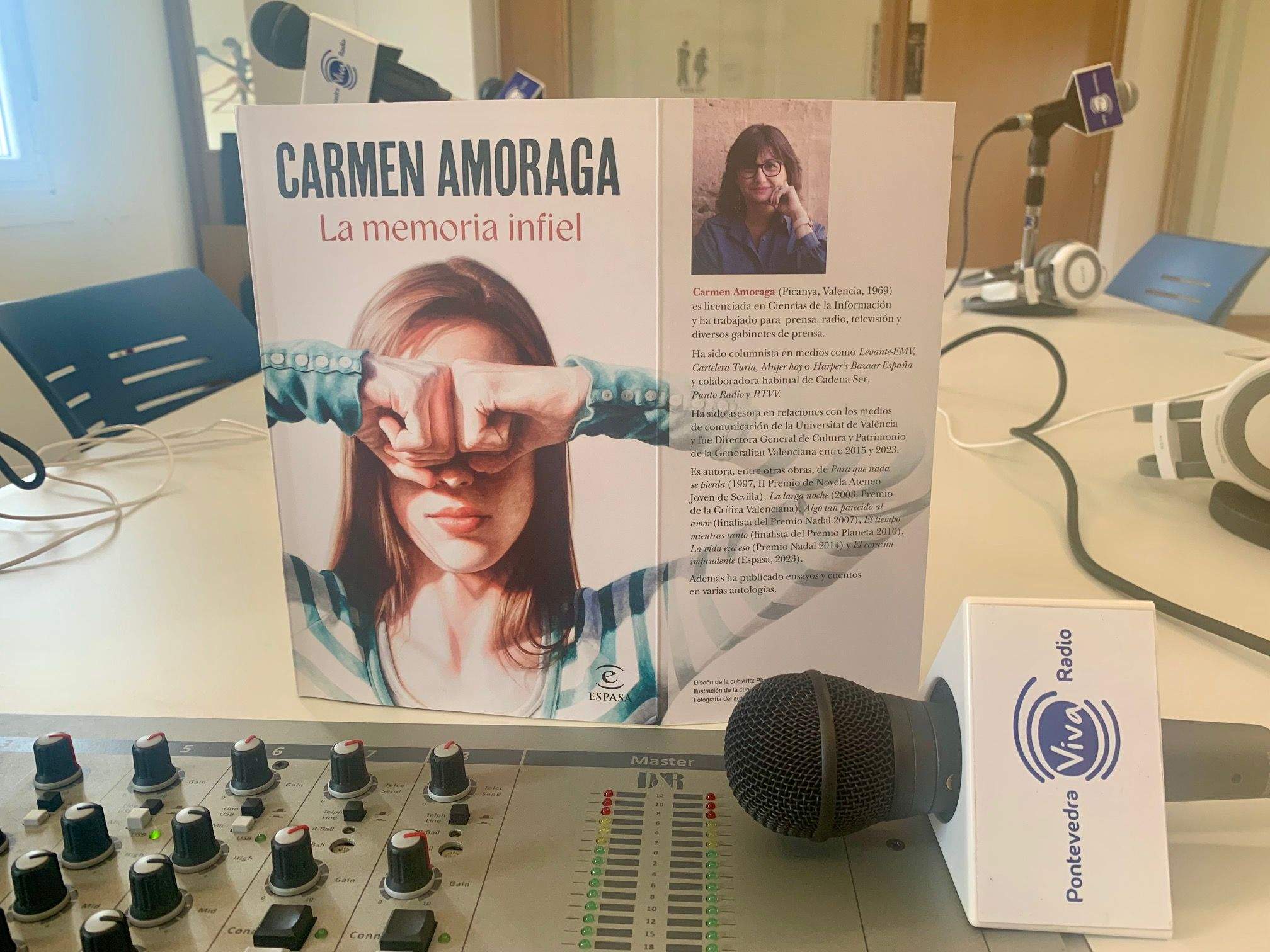 'La memoria infiel' es la novela más reciente de Carmen Amoraga