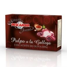 Polbo á galega con aceite de oliva Pescamar
