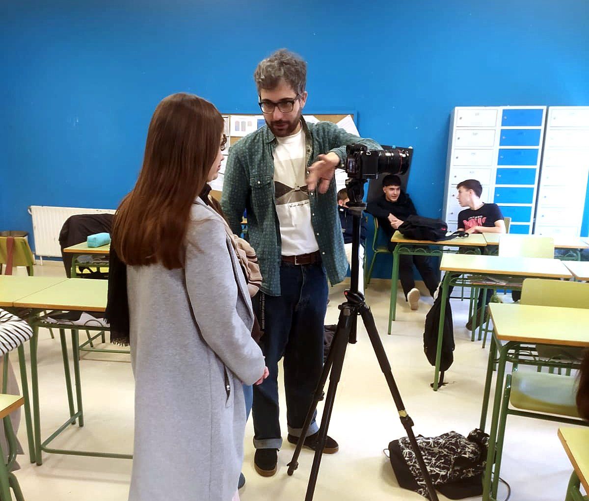 Taller de cortometrajes en Caldas