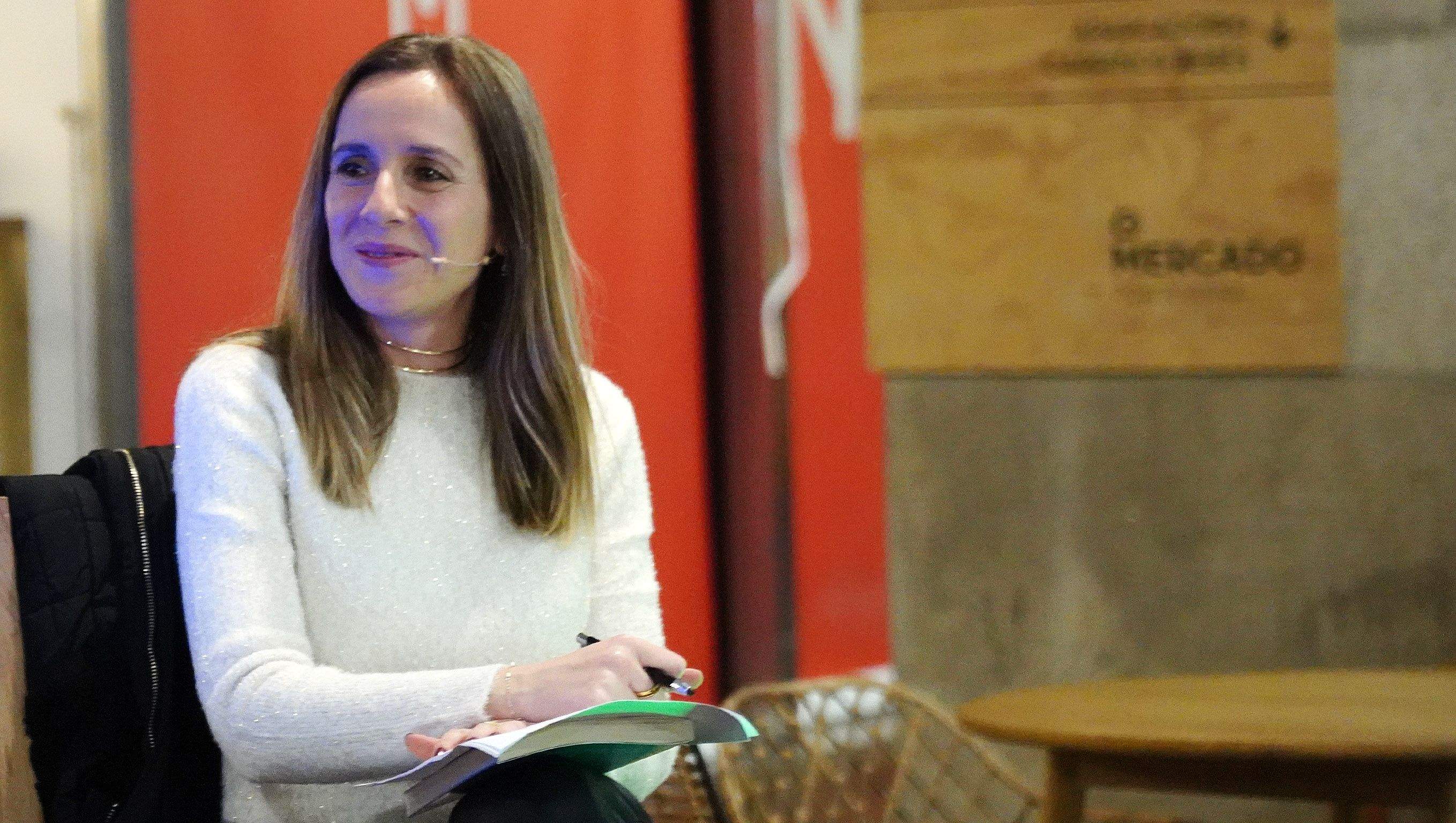Rocío Saiz presenta en Pontevedra el libro 'Que no se te note'