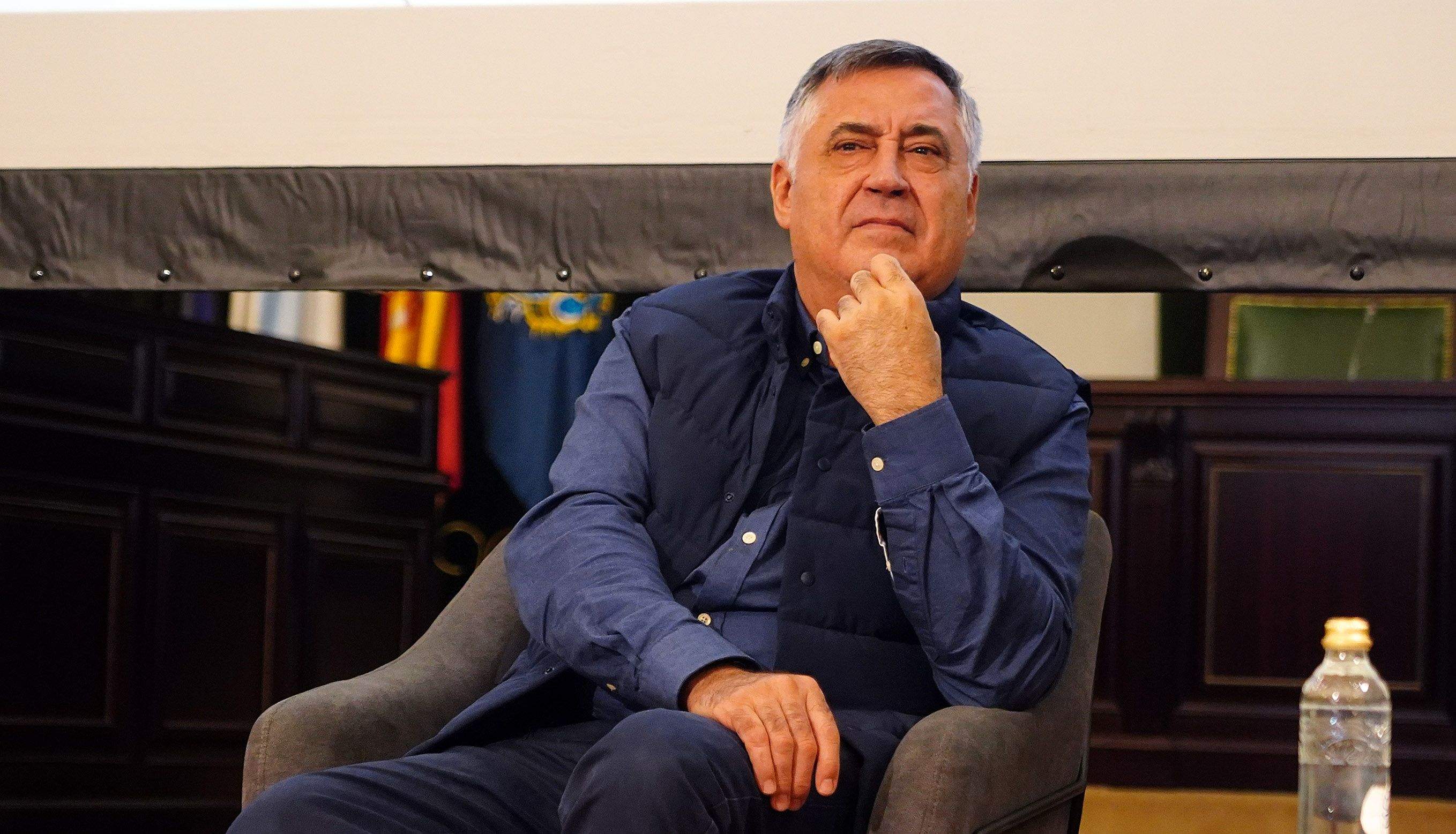 Intervención de Gervasio Sánchez en el ciclo 'Conversas con arte'
