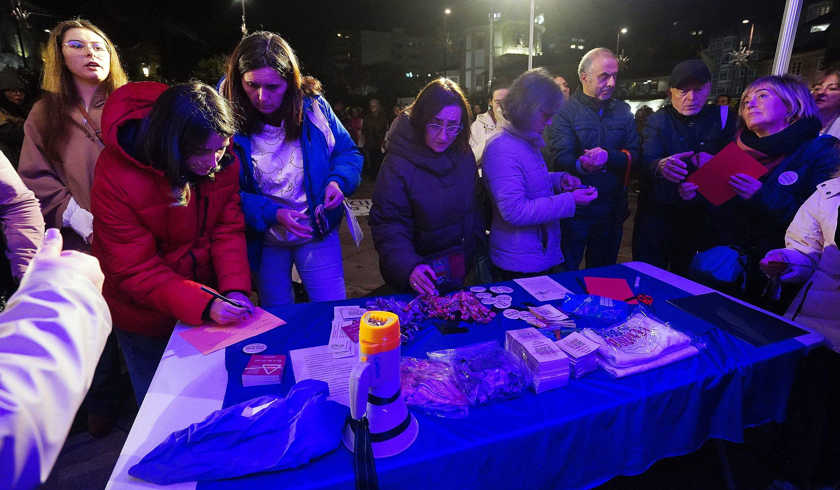 Manifestación central en Pontevedra polo 25N de 2024 Manifestación central en Pontevedra polo 25N de 2024