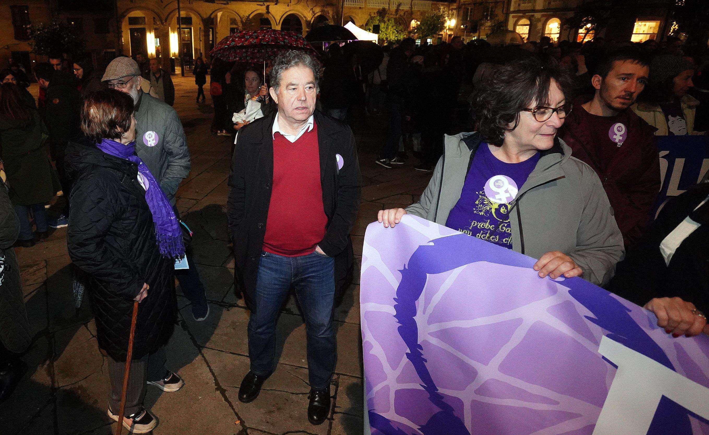 Manifestación central en Pontevedra polo 25N de 2024 Manifestación central en Pontevedra polo 25N de 2024
