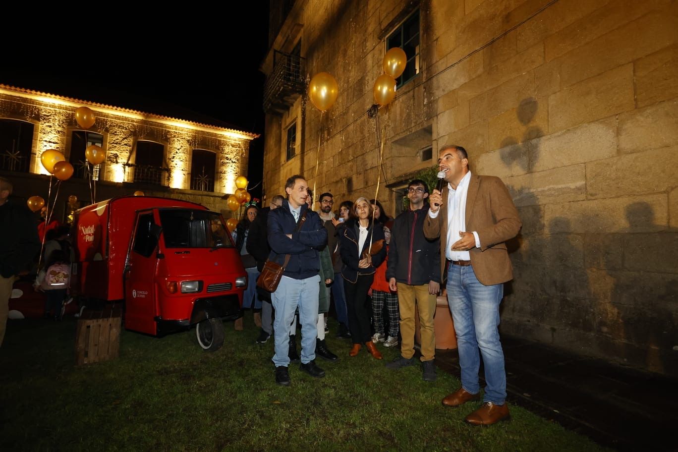 Inauguración de la iluminación de Navidad de Poio Inauguración de la iluminación de Navidad de Poio