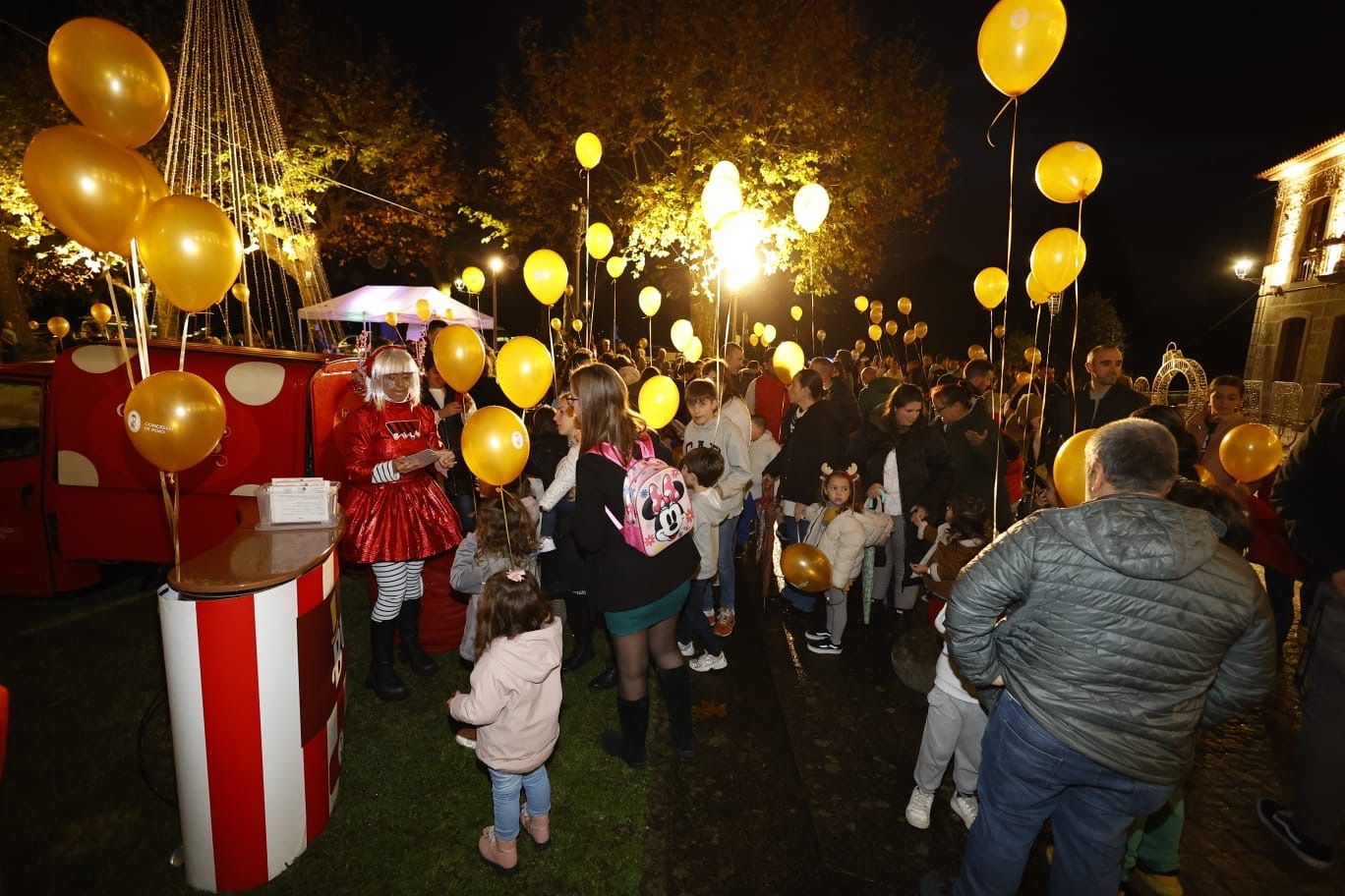 Inauguración de la iluminación de Navidad de Poio Inauguración de la iluminación de Navidad de Poio