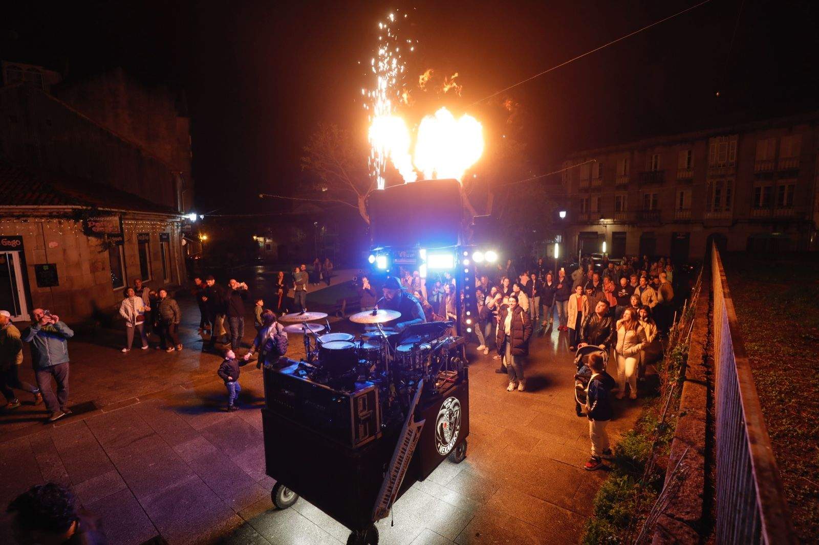 Inauguración da iluminación de Nadal en Caldas 2024