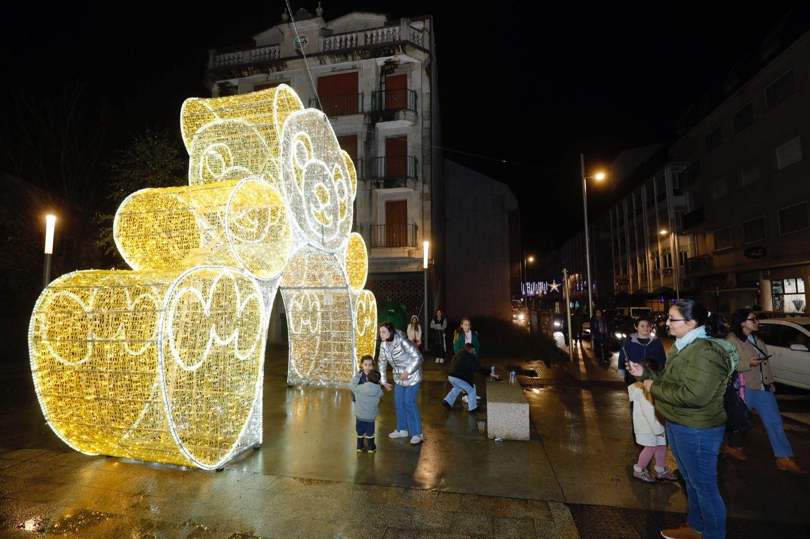 Inauguración da iluminación de Nadal en Caldas 2024
