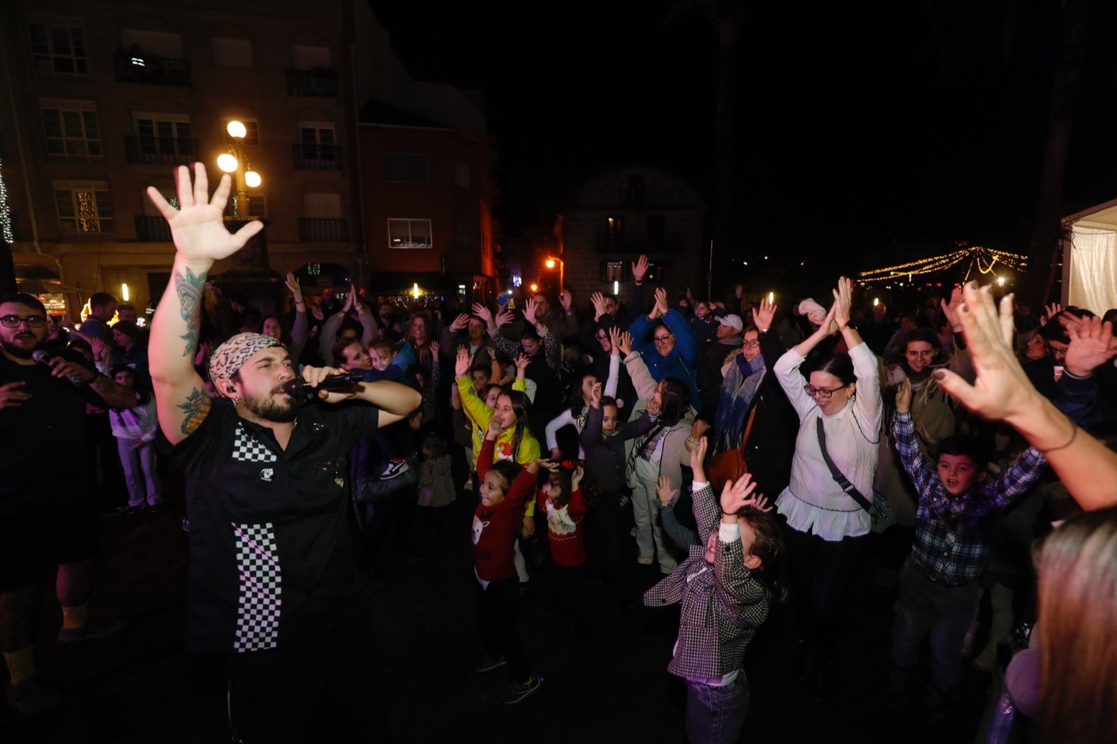 Inauguración da iluminación de Nadal en Caldas 2024