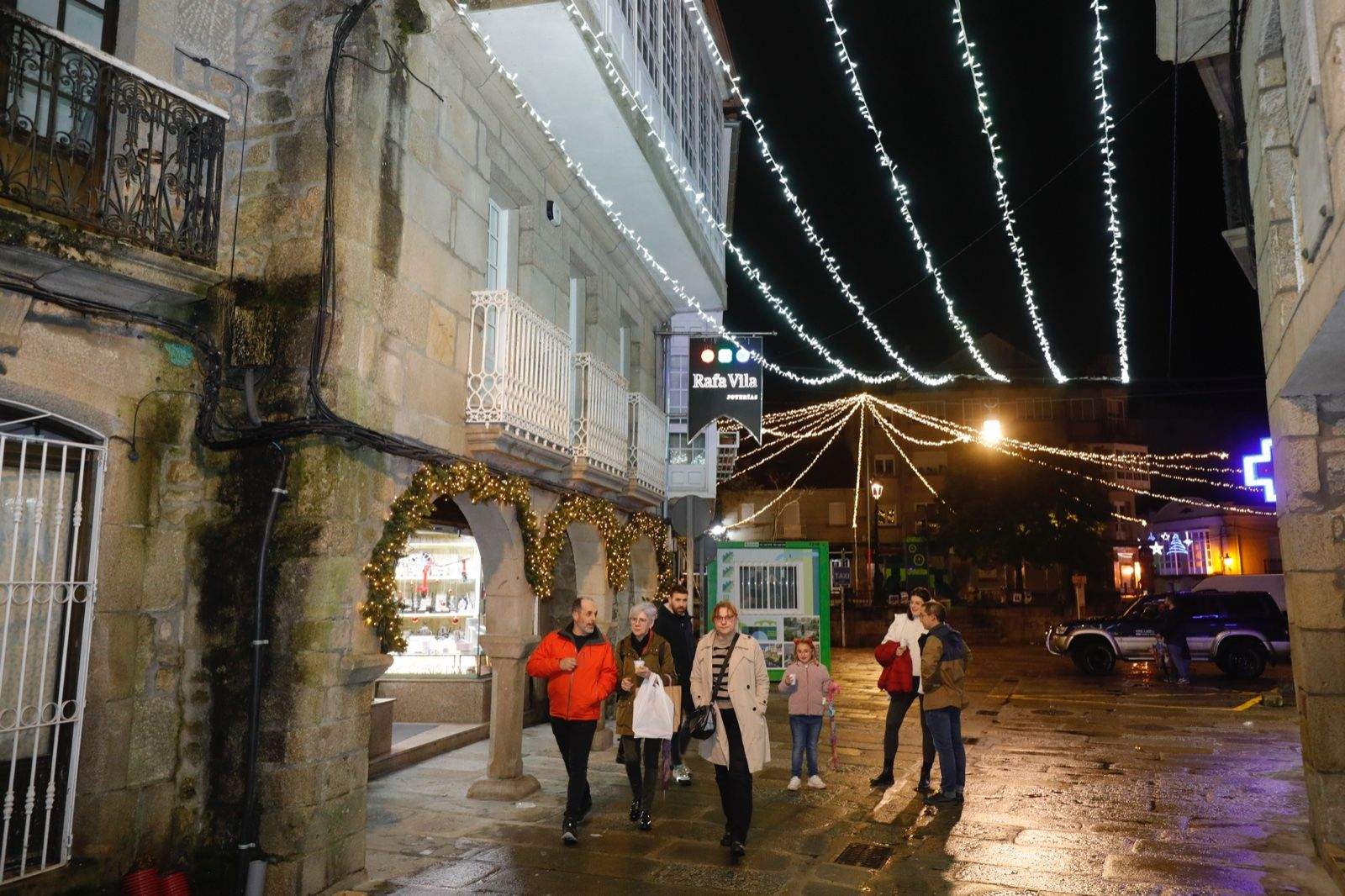 Inauguración da iluminación de Nadal en Caldas 2024