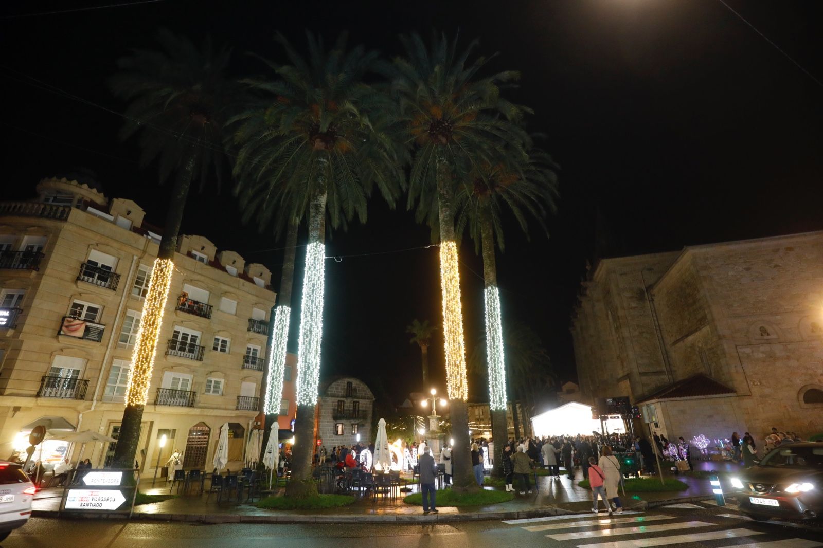Inauguración da iluminación de Nadal en Caldas 2024