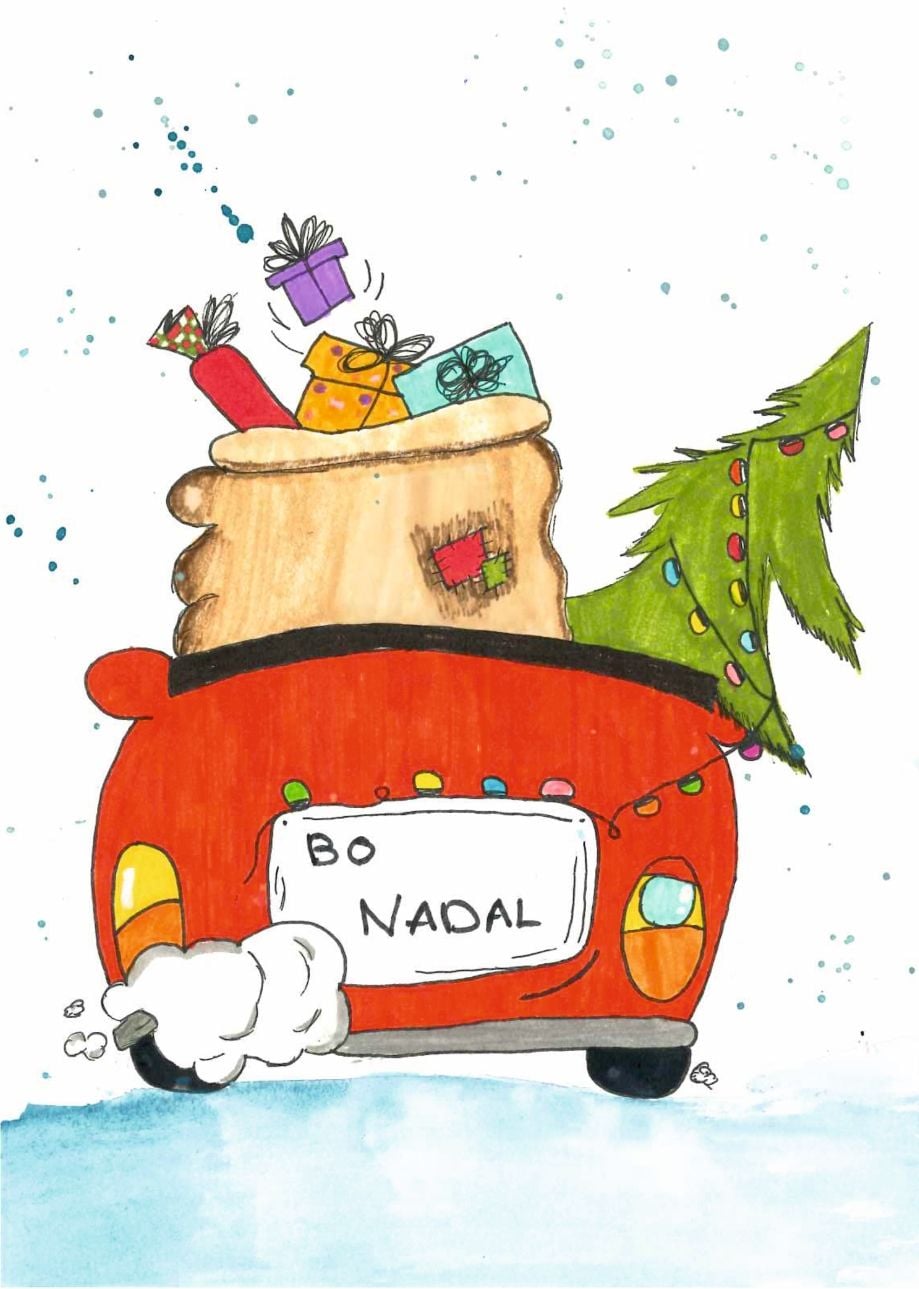 Tarjeta de Navidad de Sofía García Tarjeta de Navidad de Sofía García