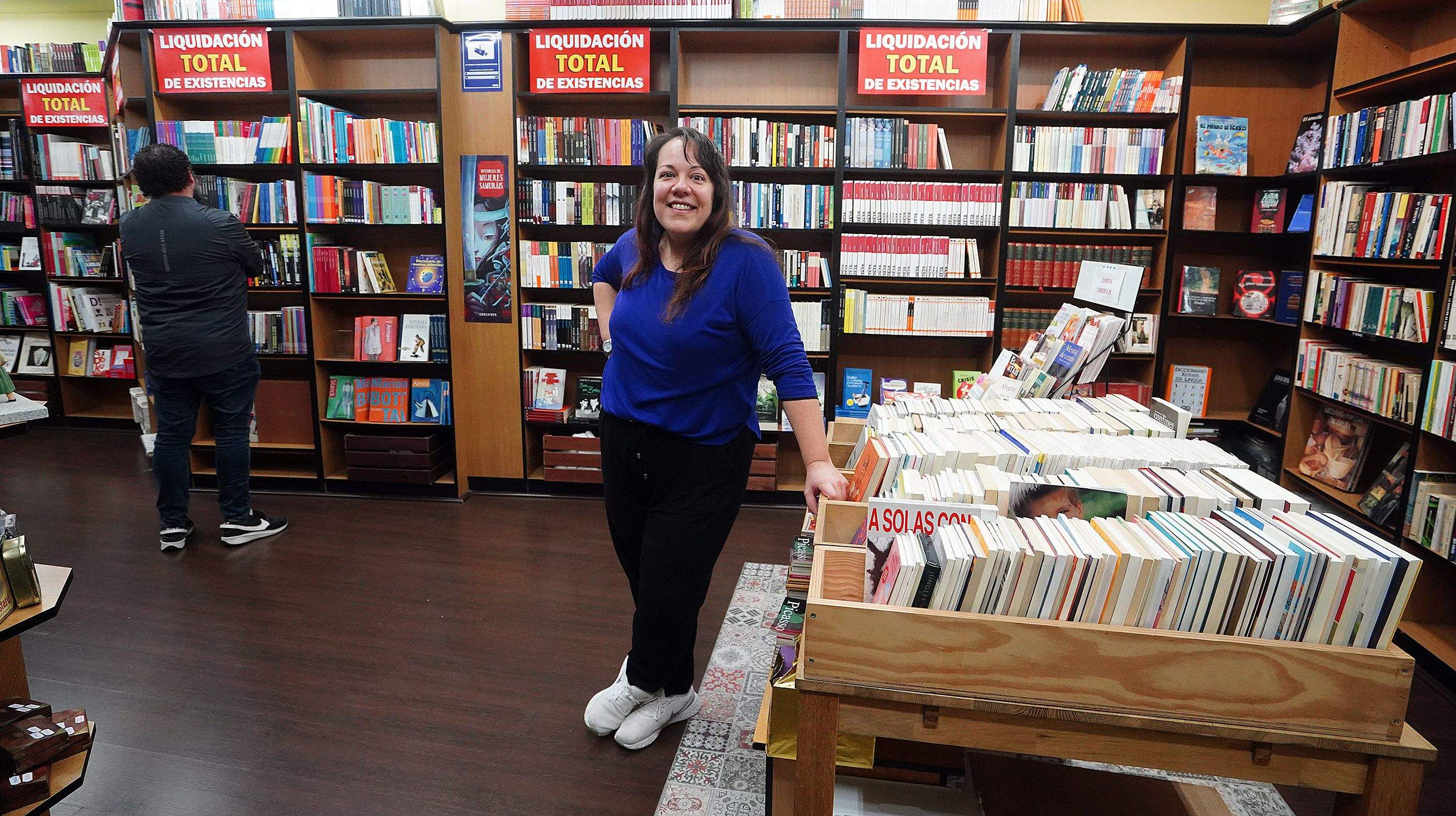 Laura Carrasco está á fronte de Librería Cao Laura Carrasco está á fronte de Librería Cao