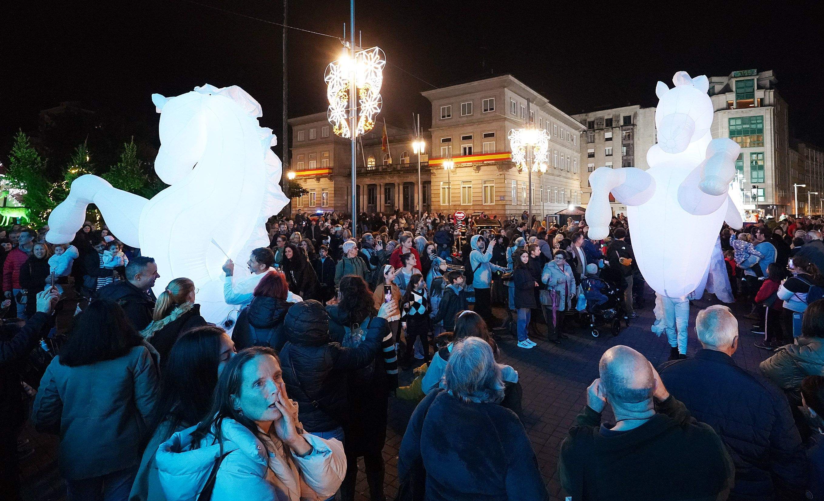 Pontevedra inaugura as luces de Nadal