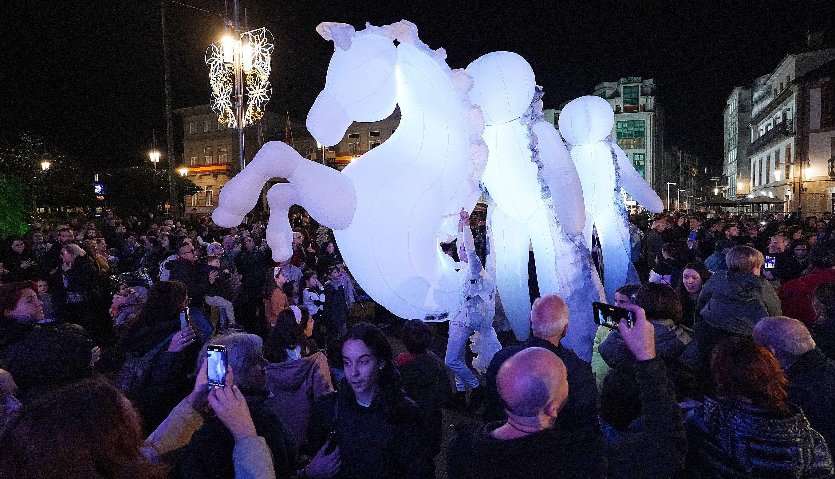Pontevedra inaugura as luces de Nadal