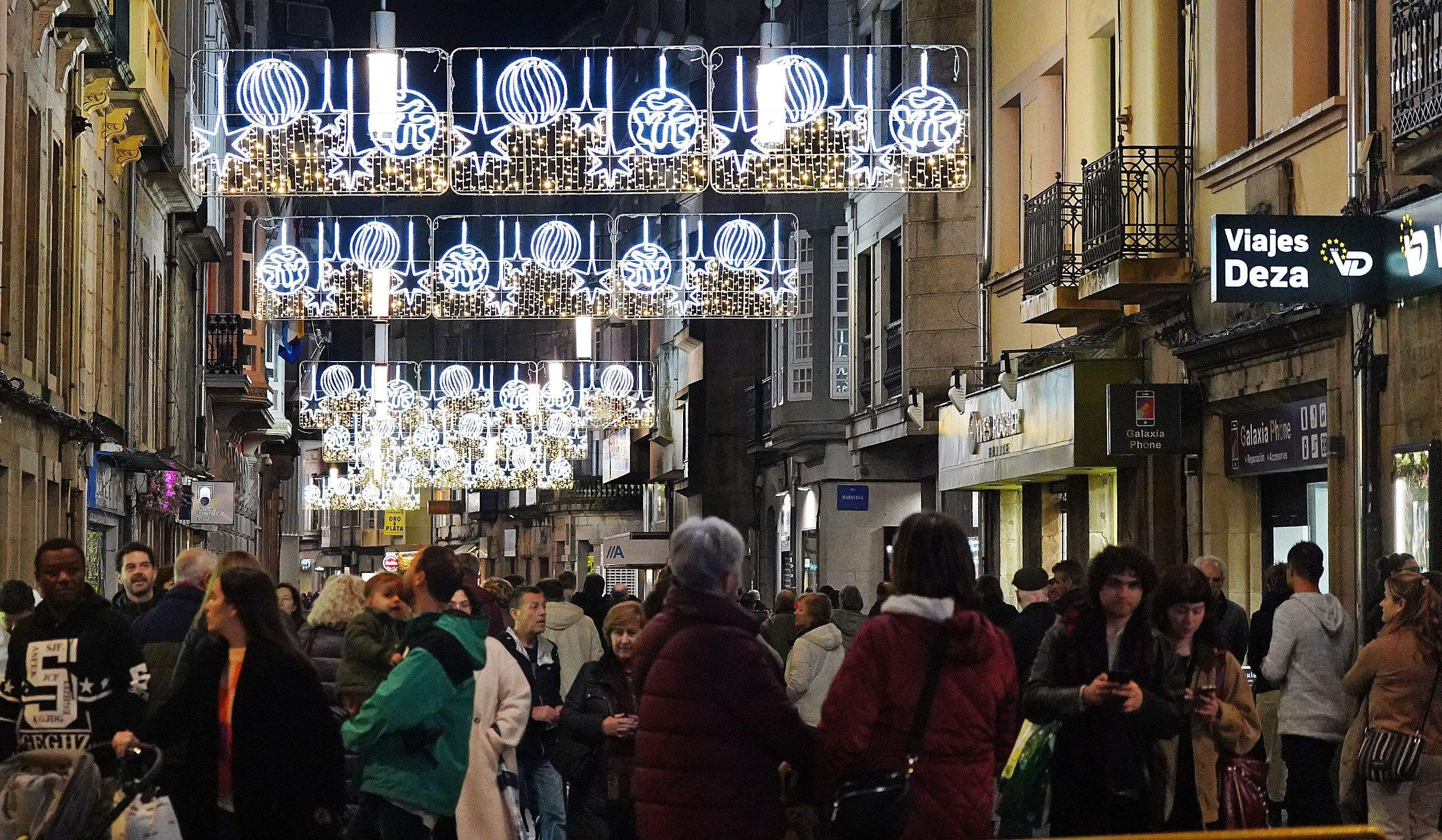 Pontevedra inaugura las luces de Navidad